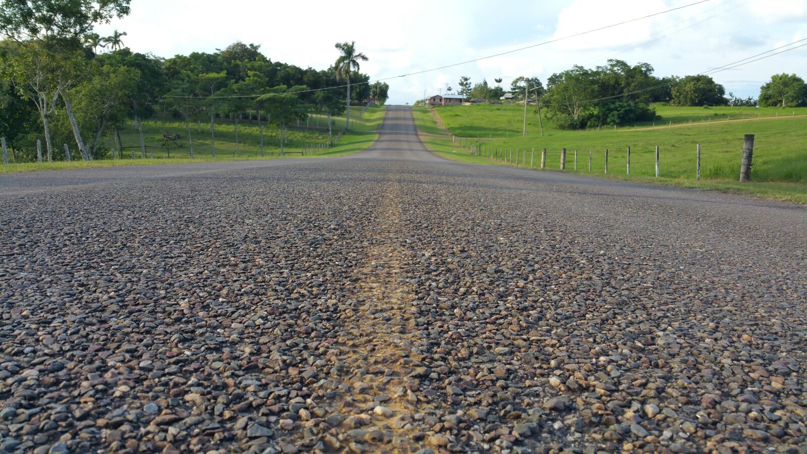 Samsung Galaxy Note4 sample photo. Pavement, road, belize photography