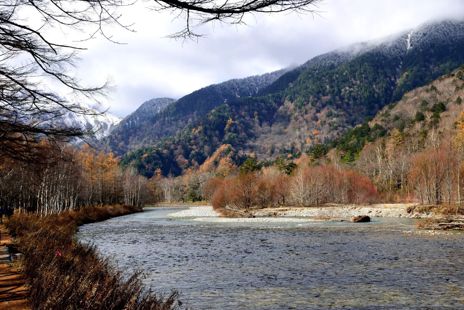 Nikon D5300 sample photo. Mountain, river, japan photography