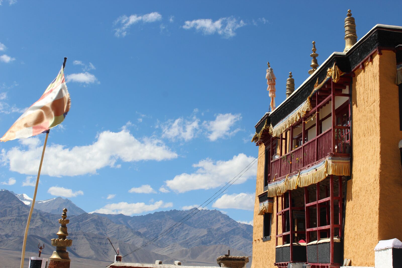 Canon EOS 1200D (EOS Rebel T5 / EOS Kiss X70 / EOS Hi) sample photo. Thiksey, monastery, ladakh photography