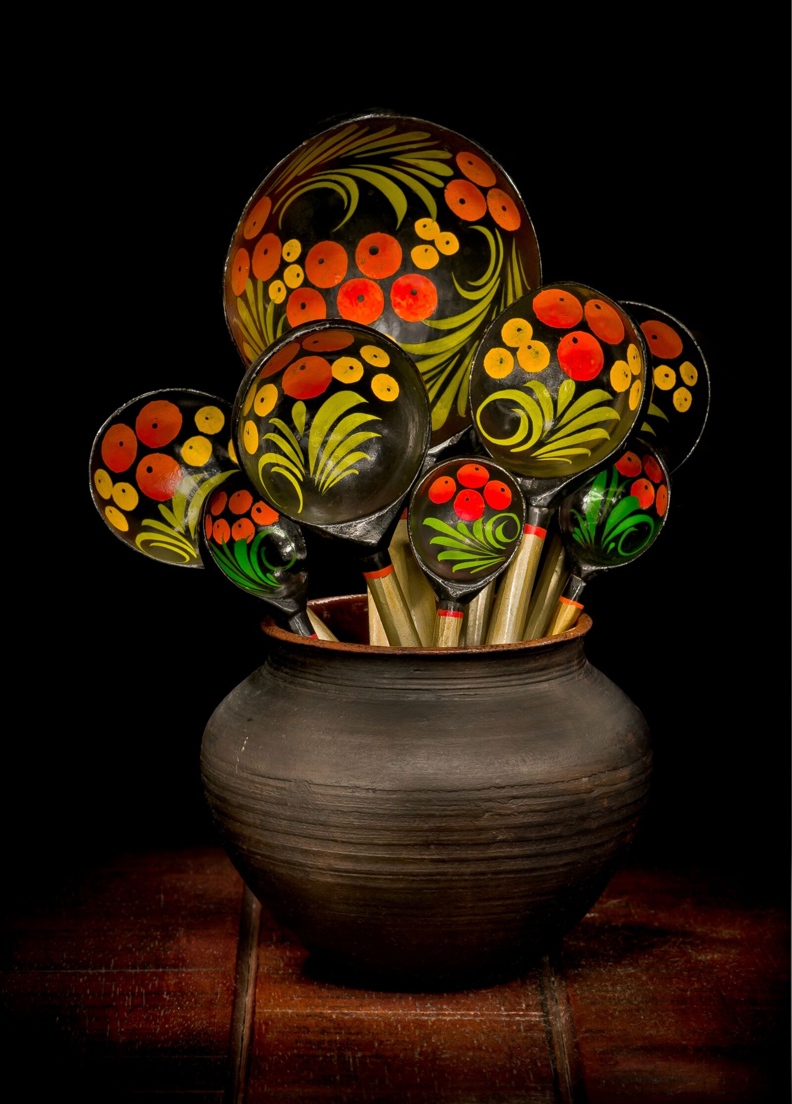 Nikon D300 sample photo. Still life, wooden spoons photography
