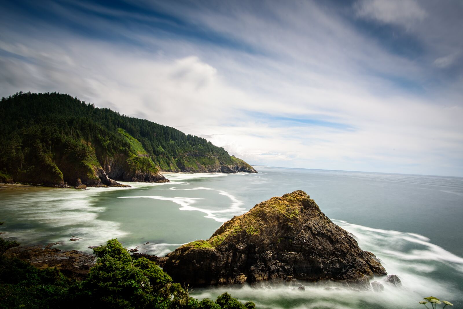 Nikon D750 sample photo. Beach, cliff, island photography
