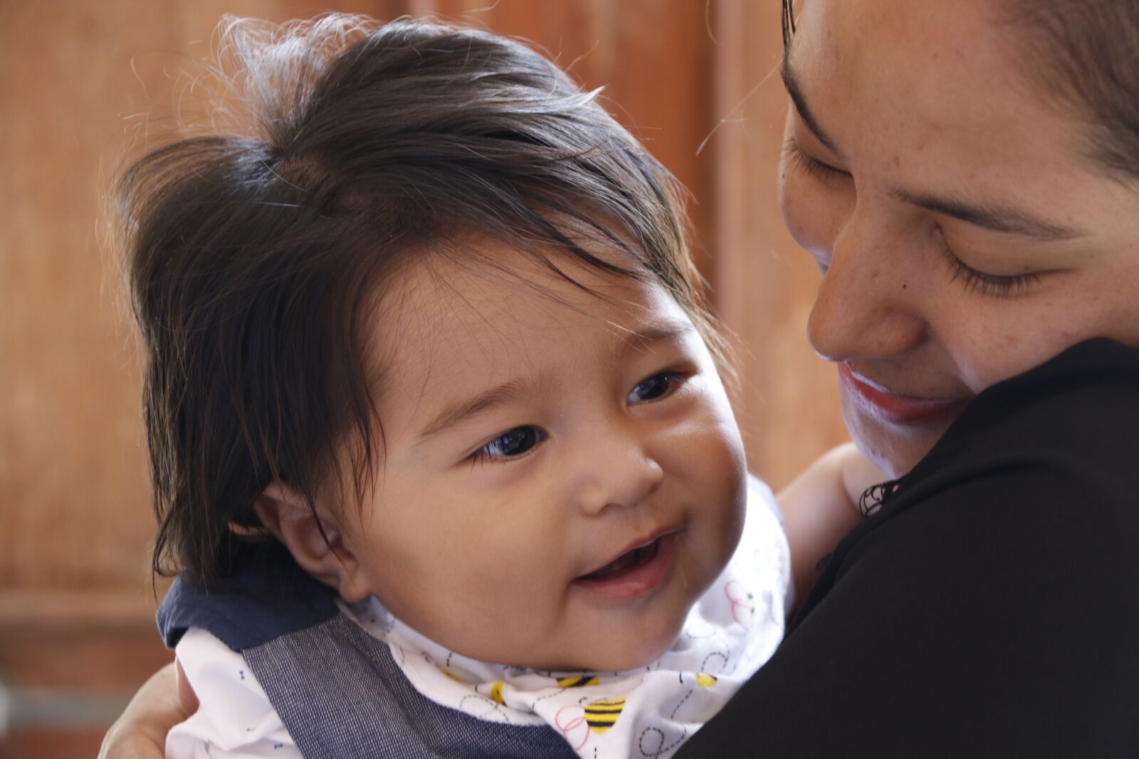 Canon EOS 7D Mark II sample photo. Baby, newborn, smile photography
