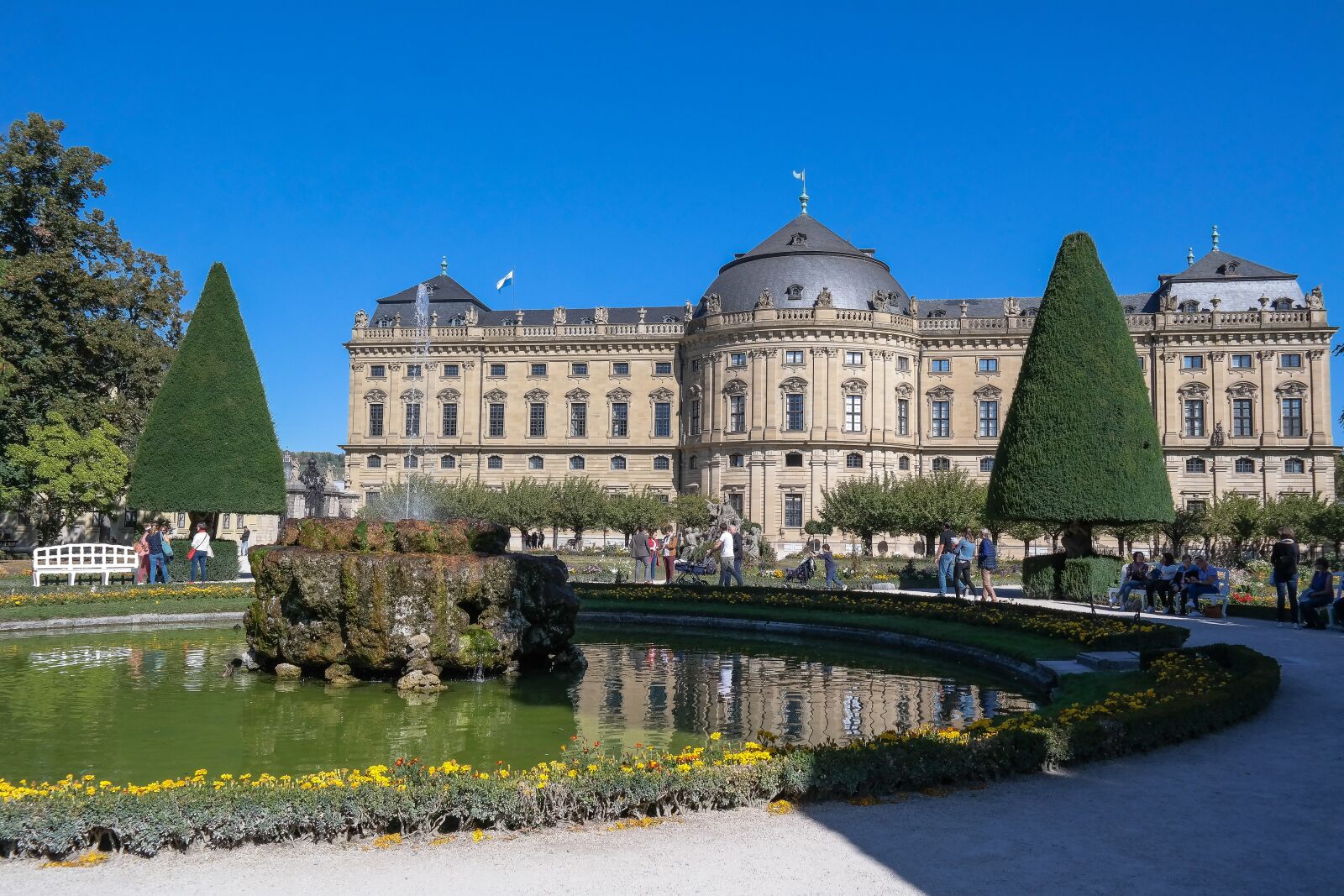 Samsung NX300 sample photo. W rzburg residence, castle photography