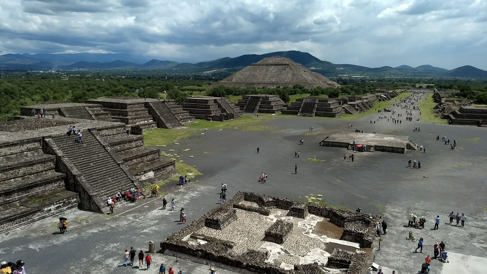 Motorola Moto G (5) Plus sample photo. Mexico, tourism, ruins photography