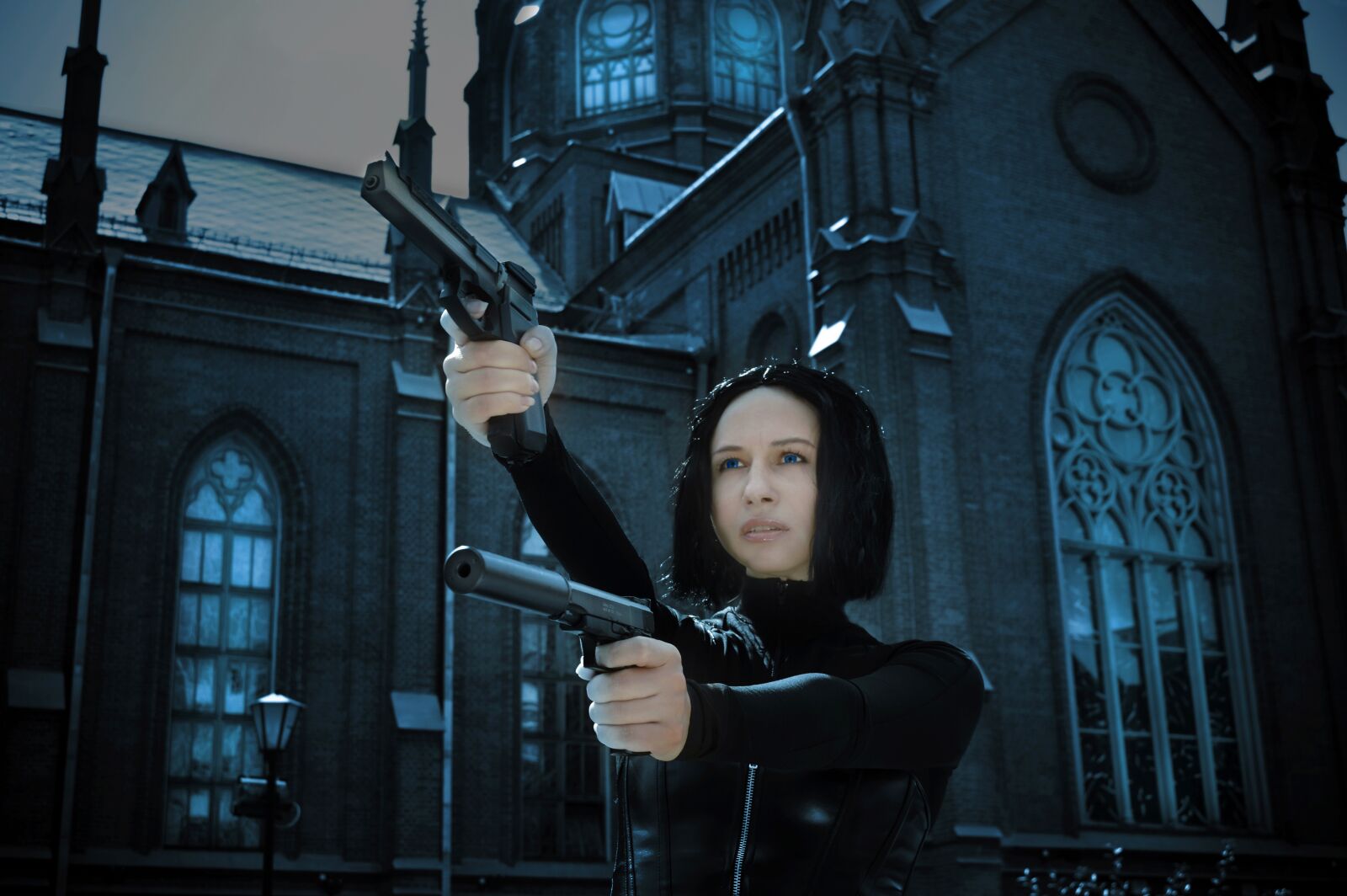 Nikon D3200 sample photo. Gothic, woman, actress photography
