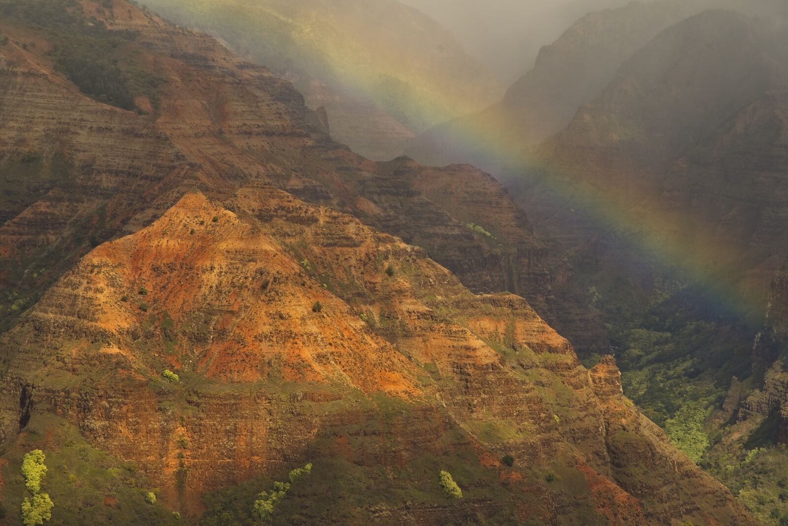Sony FE 24-105mm F4 G OSS sample photo. Canyon, rainbow, soil photography
