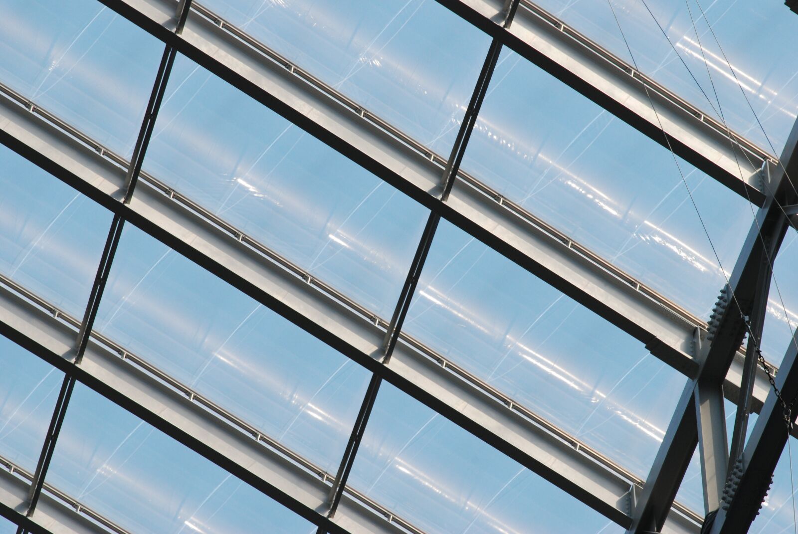 Nikon D80 sample photo. Tile, stadium, light photography