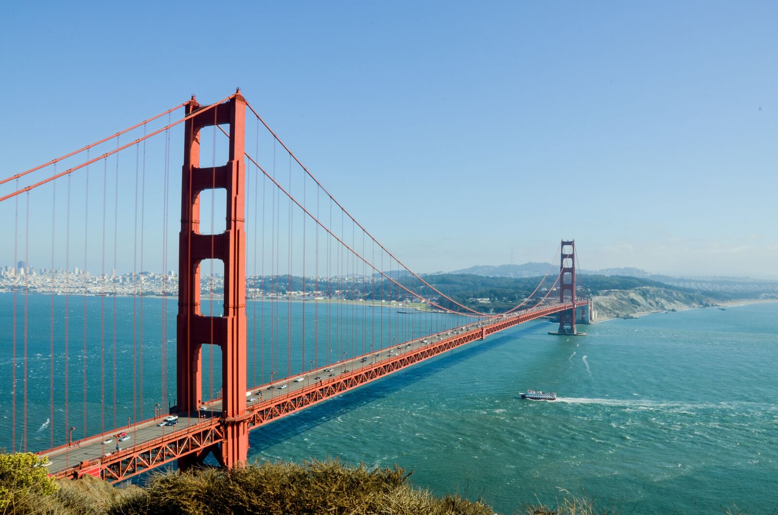 Nikon D5100 sample photo. Golden gate bridge, usa photography