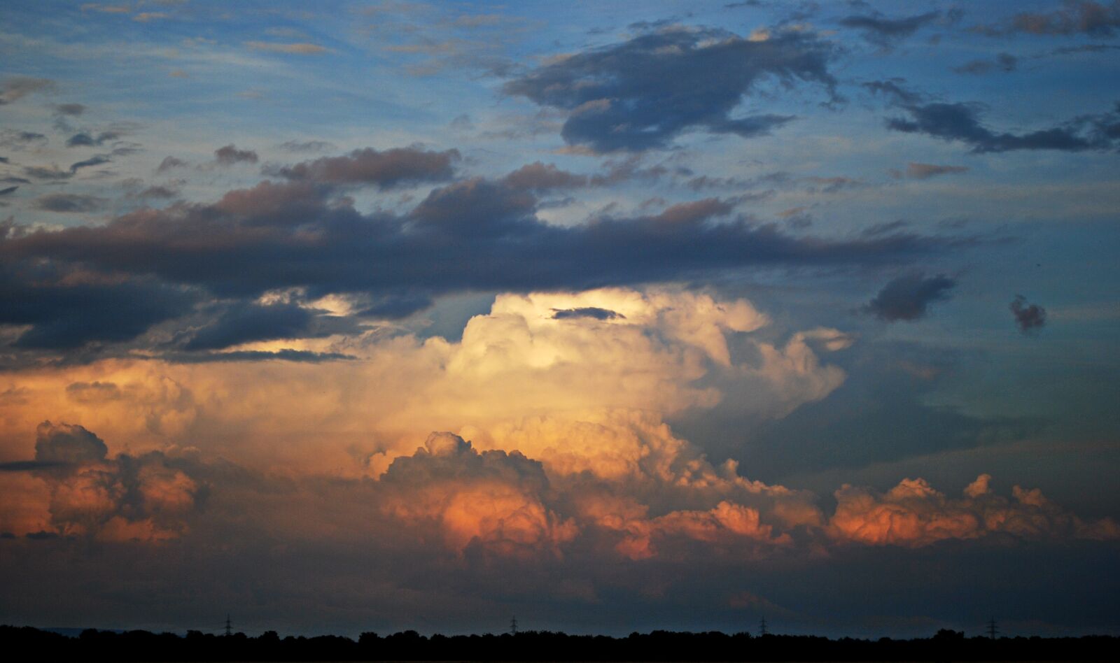 Nikon D60 sample photo. Sky, sunset, abendstimmung photography