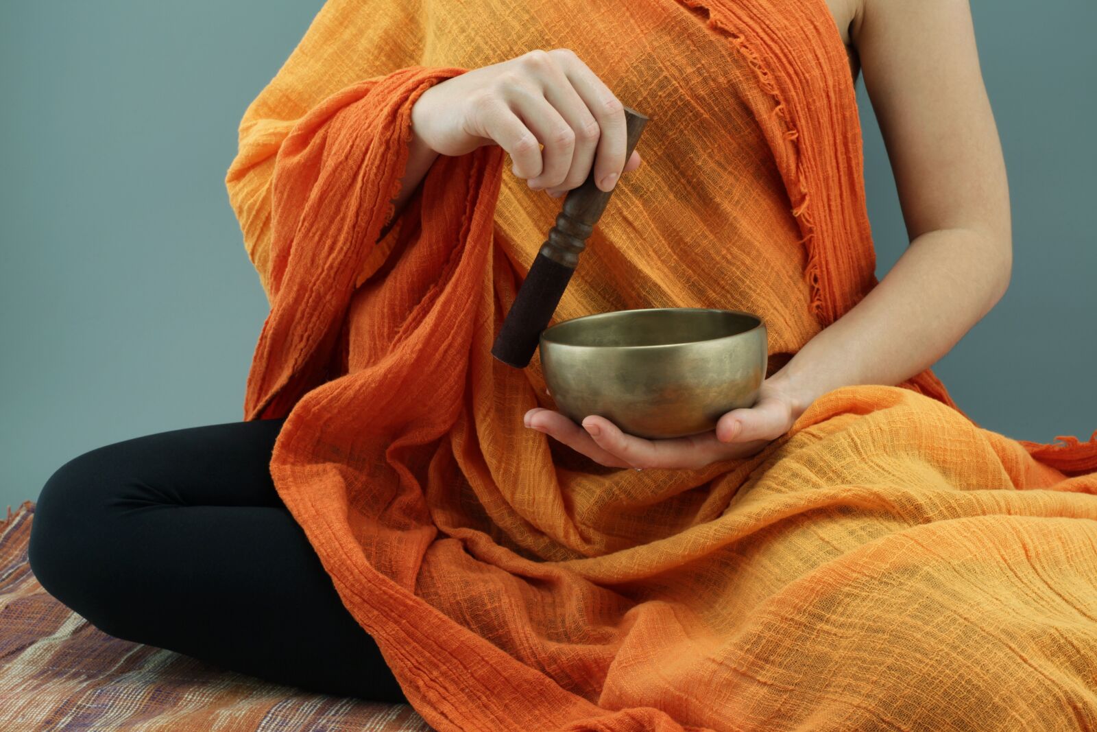 Canon EOS 5D Mark II sample photo. Meditation, calm mind, contemplation photography