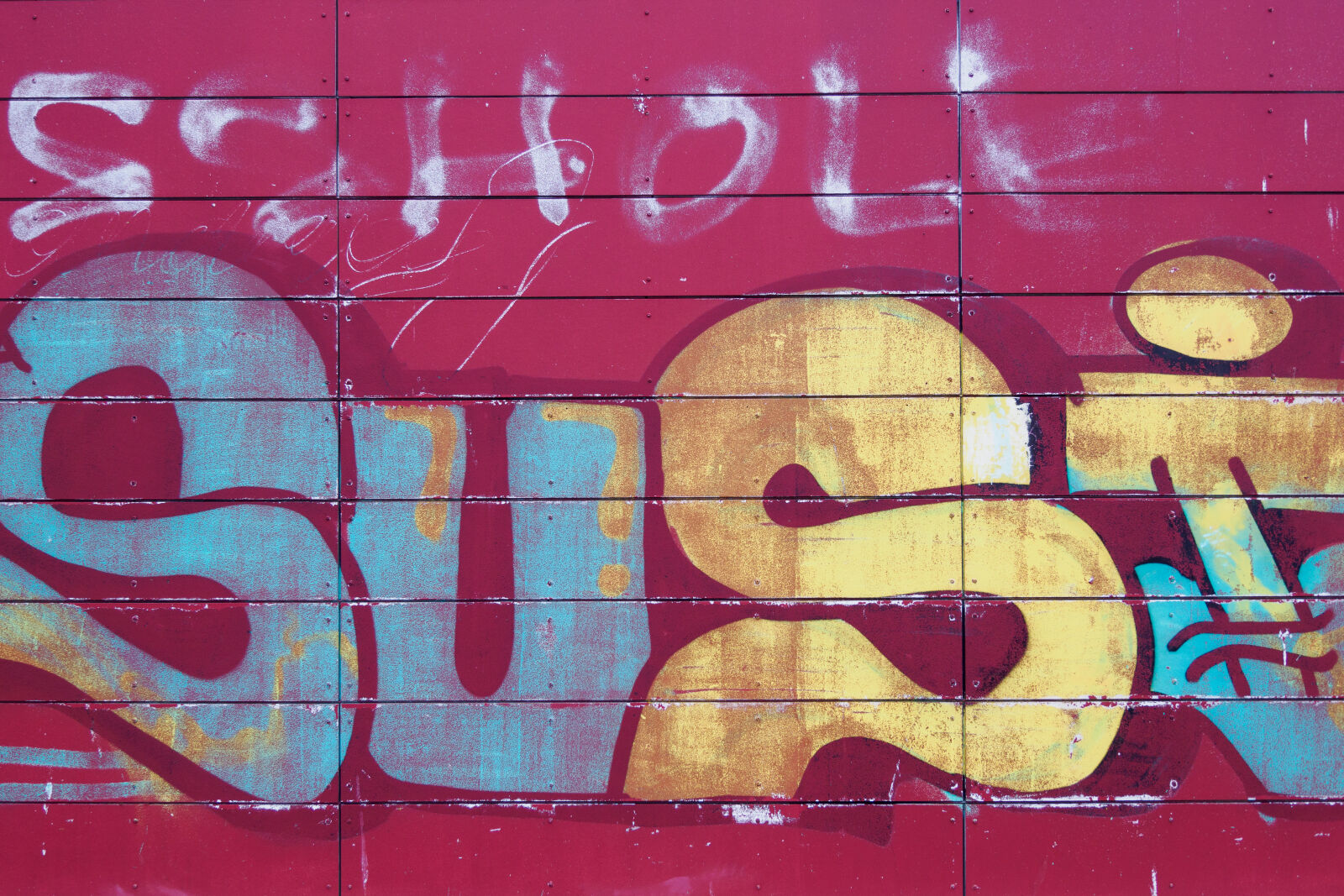 OM System OM-1 Mark II sample photo. Graffiti wall photography