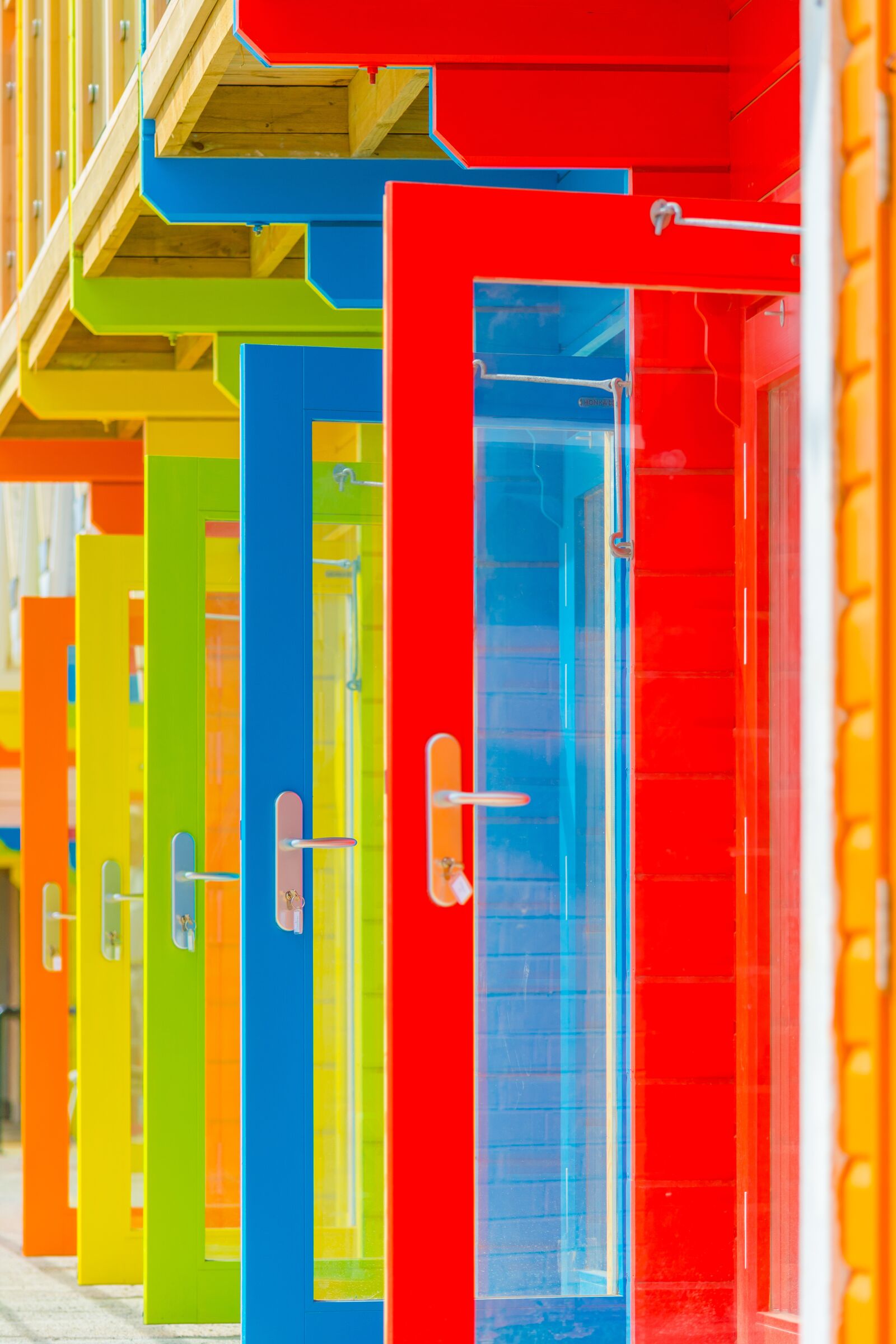 Nikon D7100 sample photo. Colour, doors, paint photography