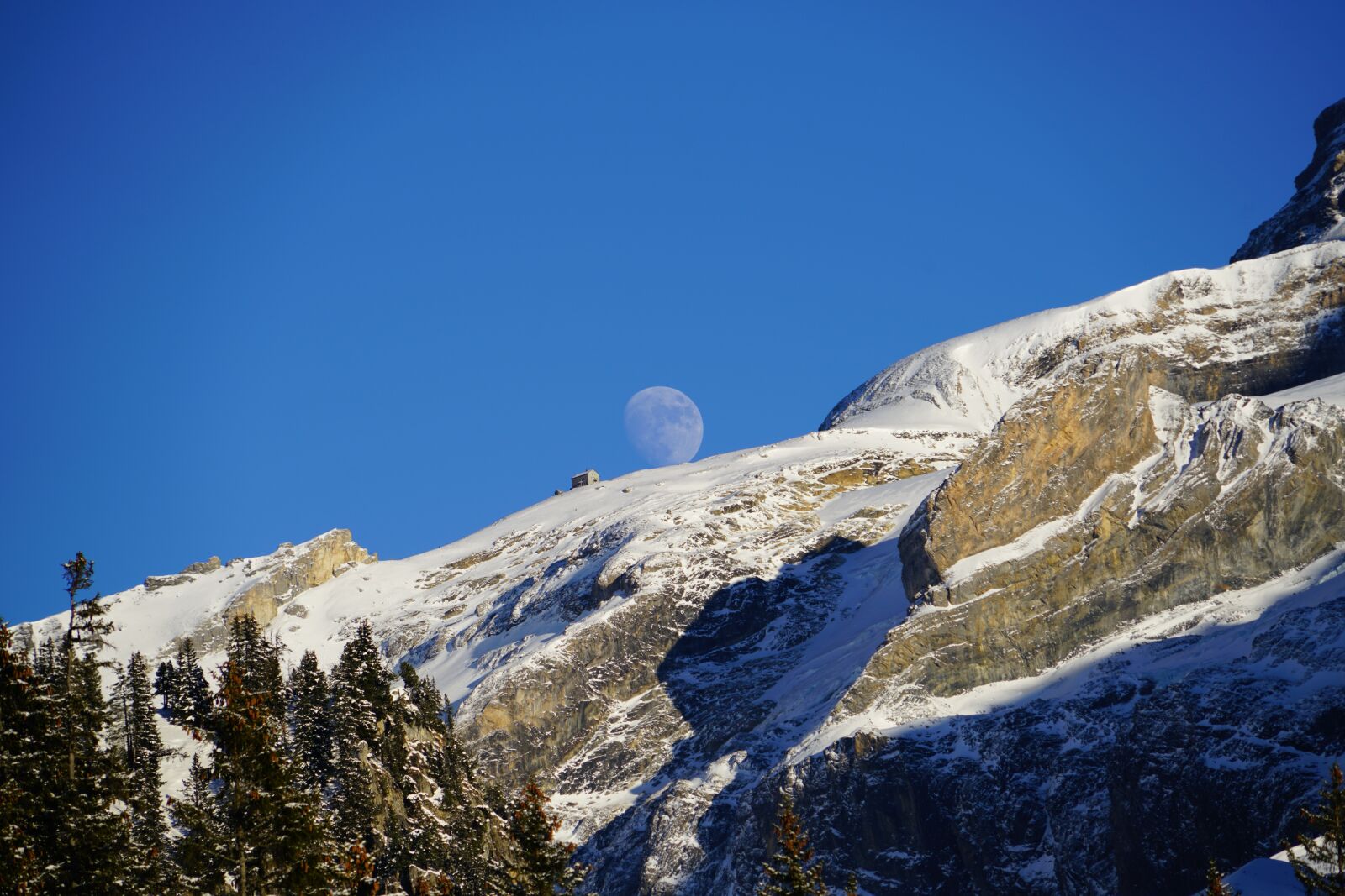 Sony a7R II + Sony FE 24-240mm F3.5-6.3 OSS sample photo. Bl emlisalphut, moon, full photography