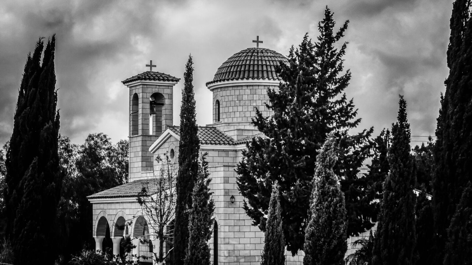 Canon PowerShot SX400 IS sample photo. Cyprus, sotira, church photography