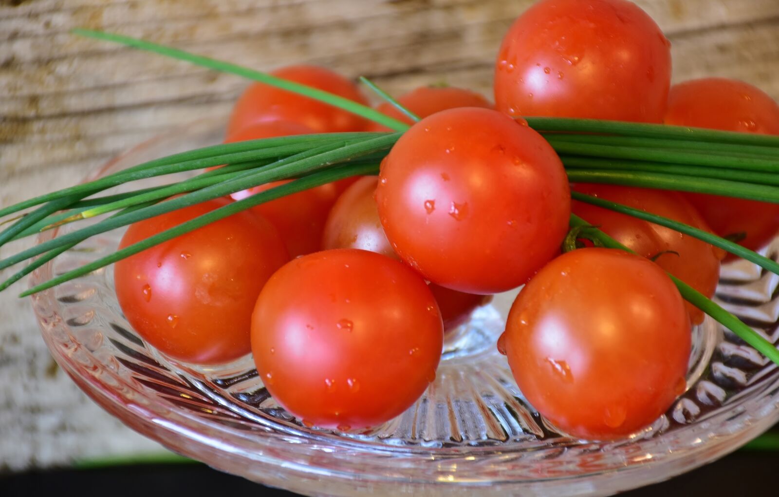 Nikon D7200 sample photo. Tomatoes, chives, cocktailtomaten photography
