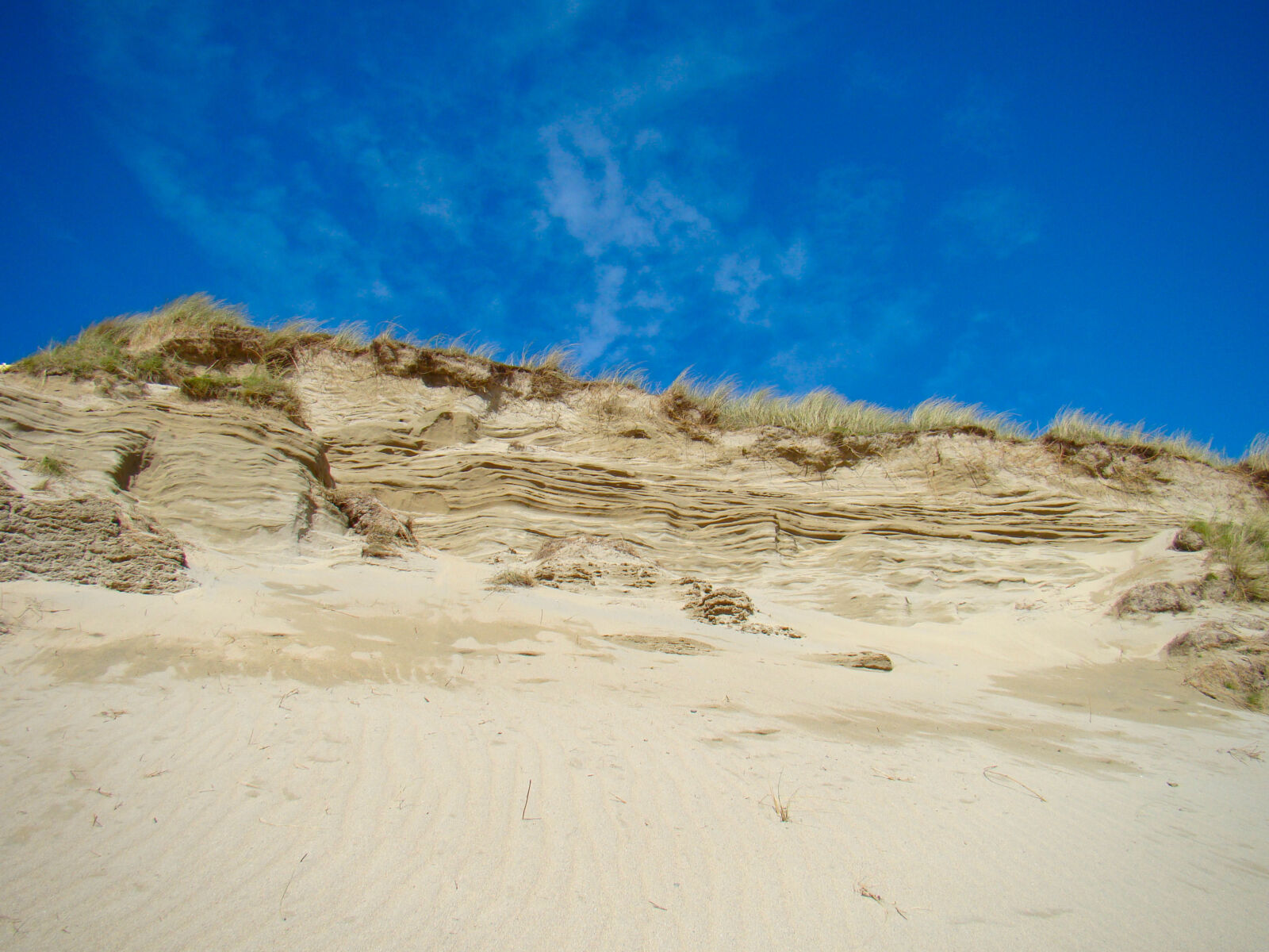 Sony Cyber-shot DSC-H50 sample photo. Beach, dunes, grass, ireland photography