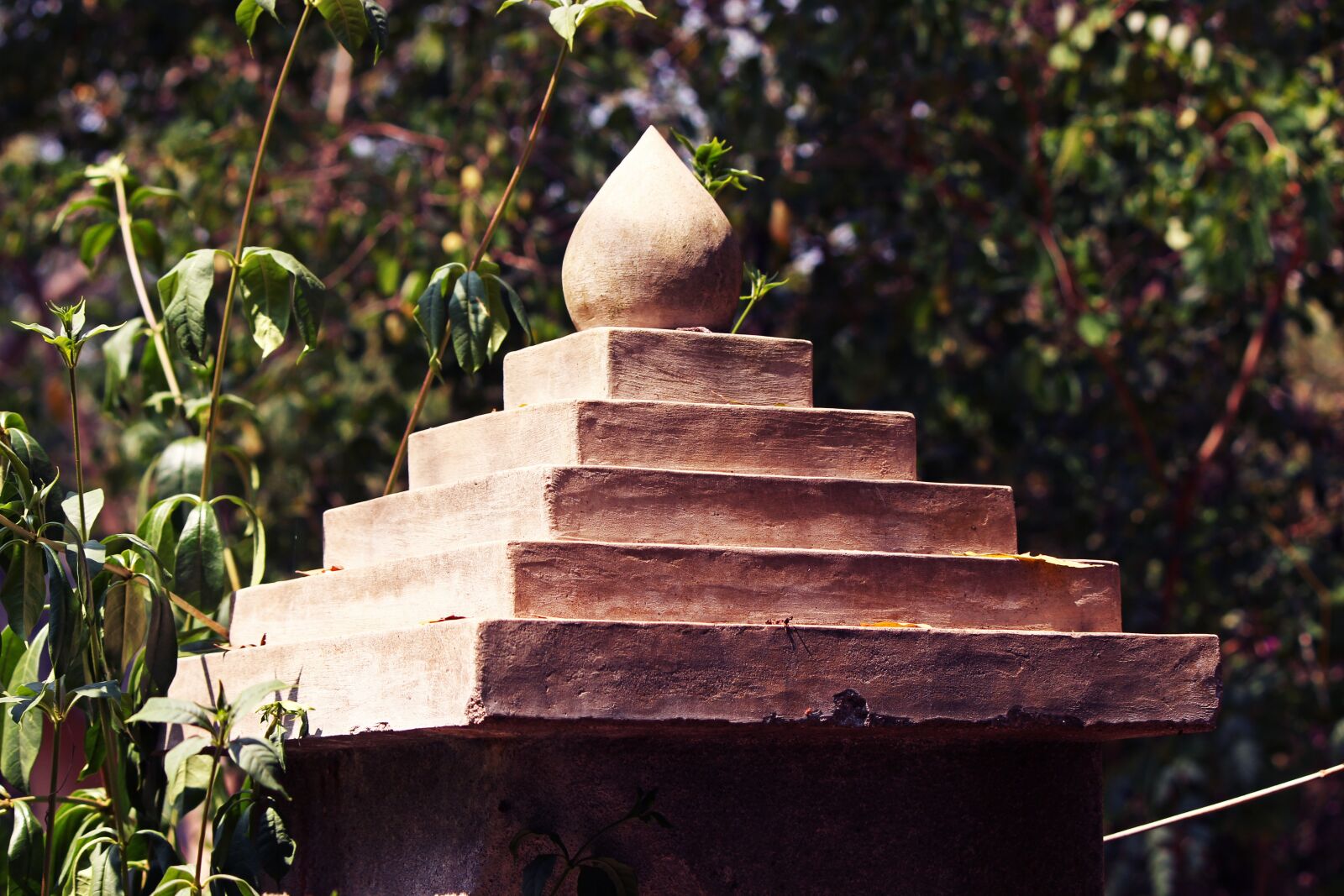 Canon EF-S 55-250mm F4-5.6 IS II sample photo. Pillar, architecture, india photography