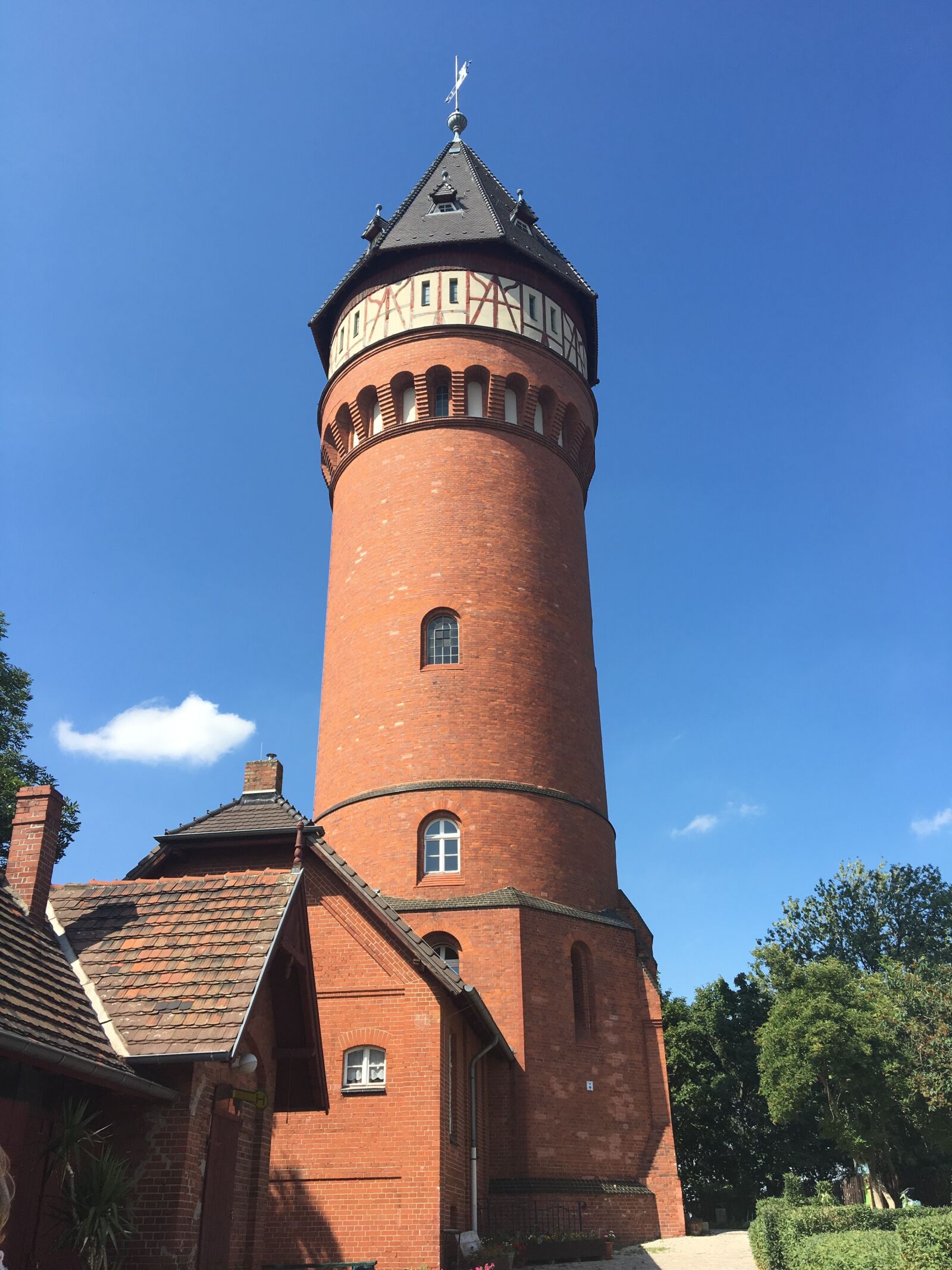 Apple iPhone 6s sample photo. Water tower, castle, architecture photography