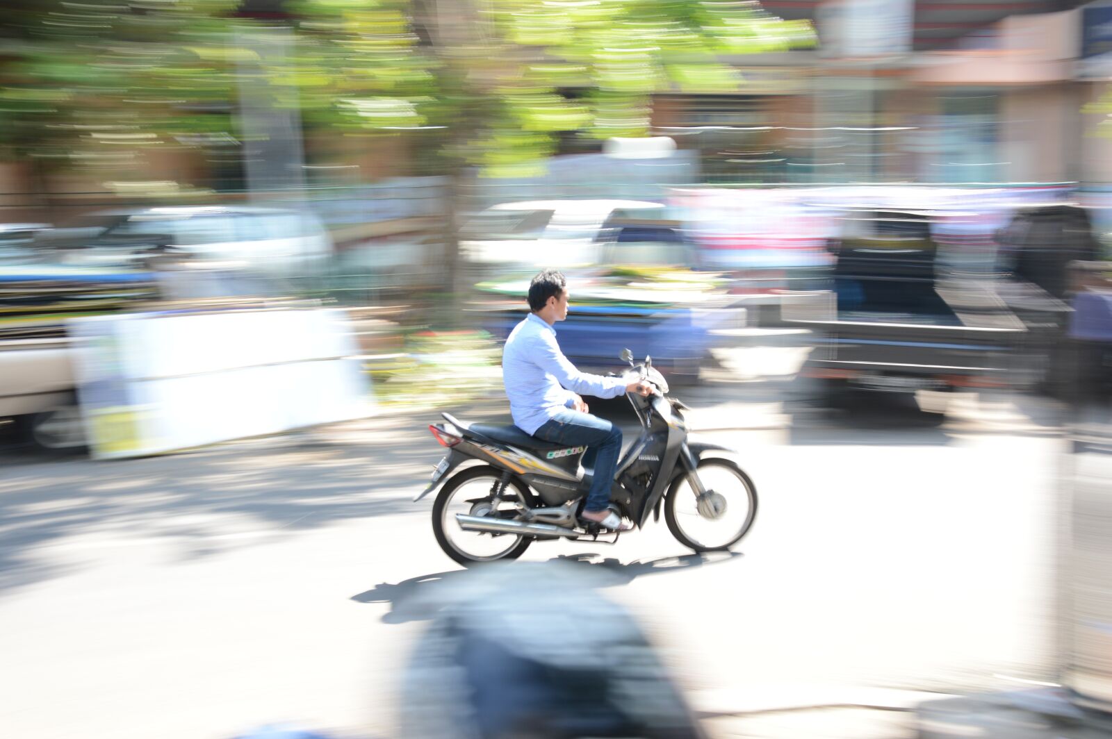 Nikon D3200 sample photo. Panning, motorcycle, motor photography