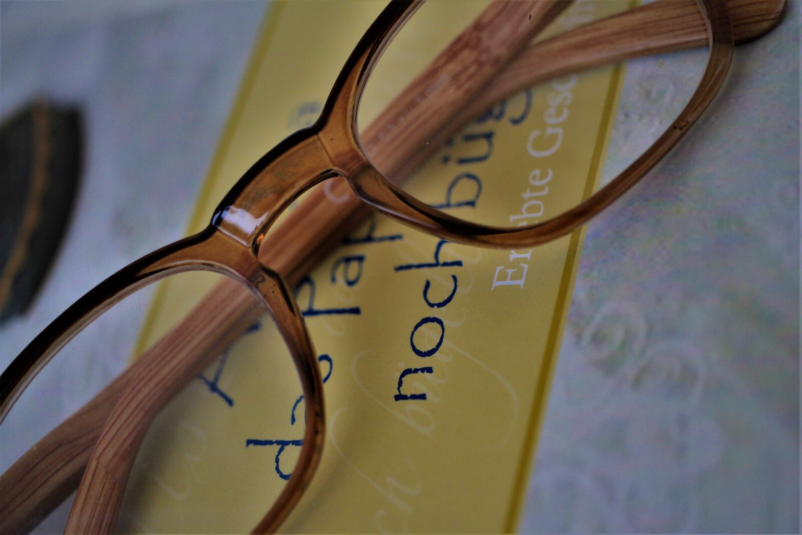 Canon EOS 7D sample photo. Glasses, book, read photography