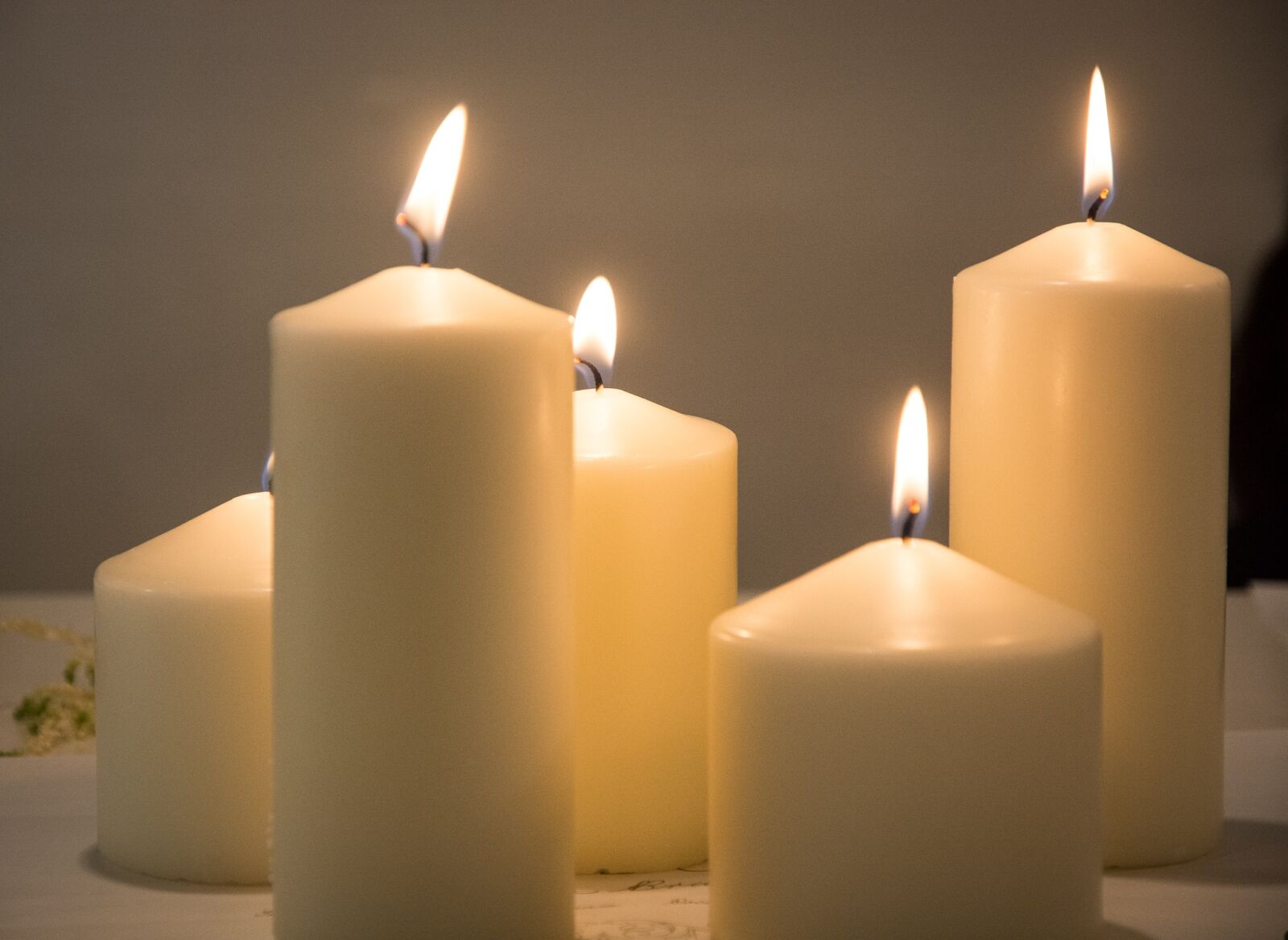 Nikon D7100 sample photo. Candles, light, white photography