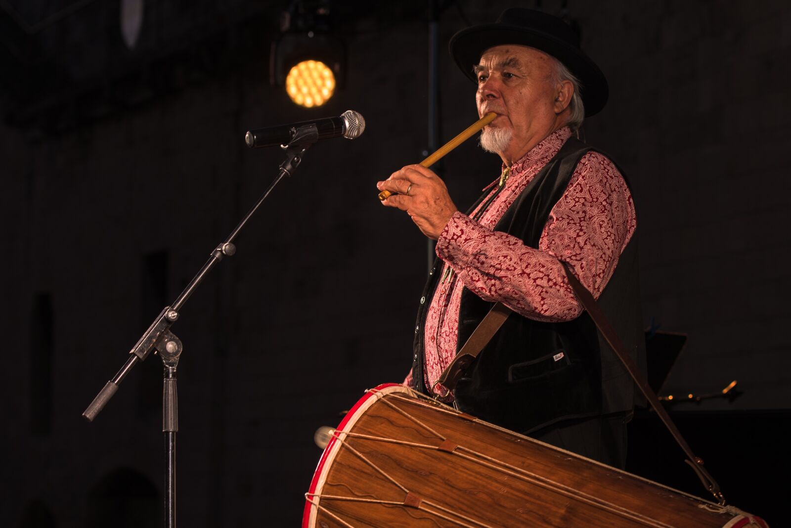 Nikon D750 sample photo. Fife, tambourine, storyteller photography