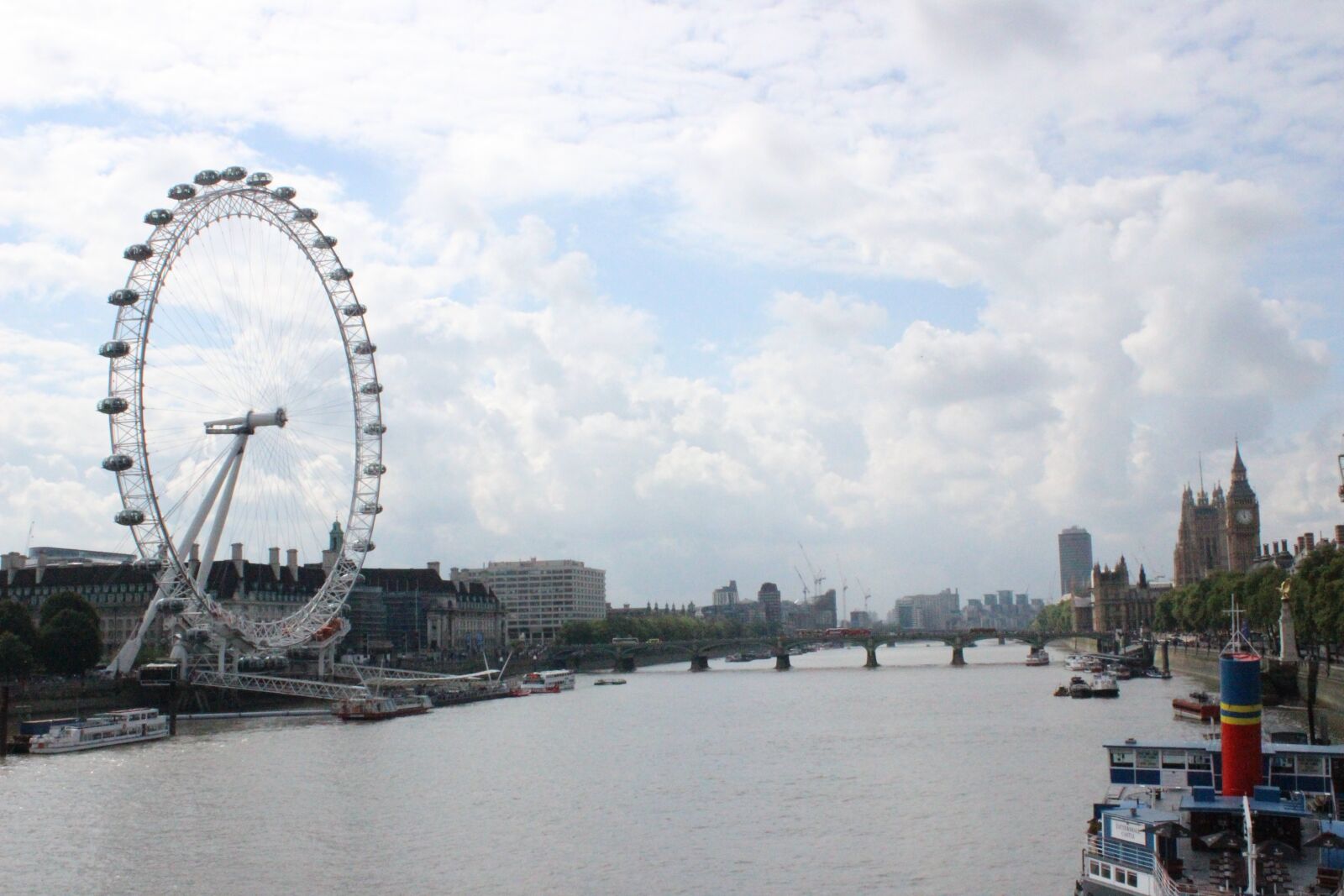 Canon EOS 600D (Rebel EOS T3i / EOS Kiss X5) sample photo. London eye, london, thames photography
