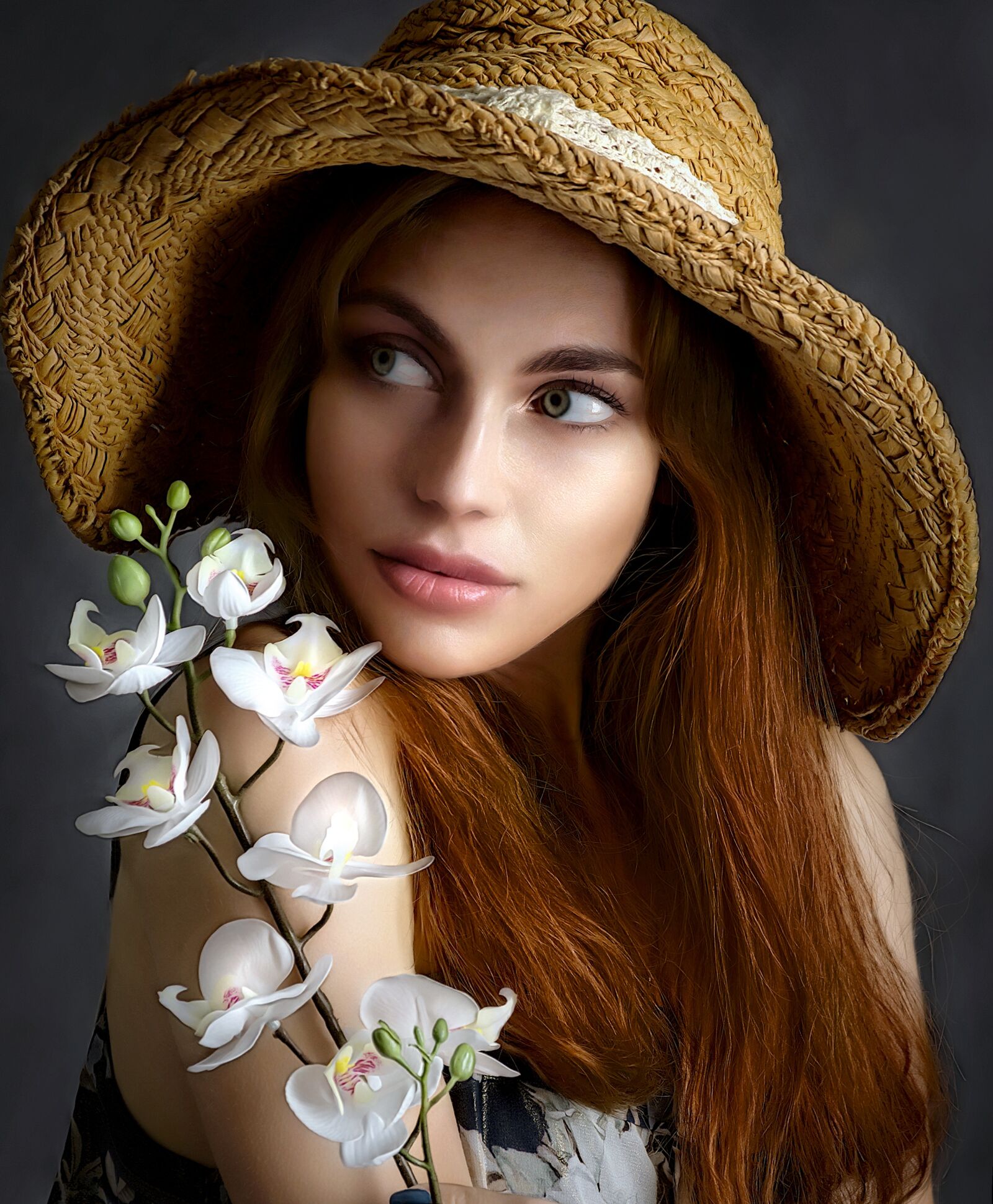 Nikon D7000 sample photo. Girl, woman, hat photography