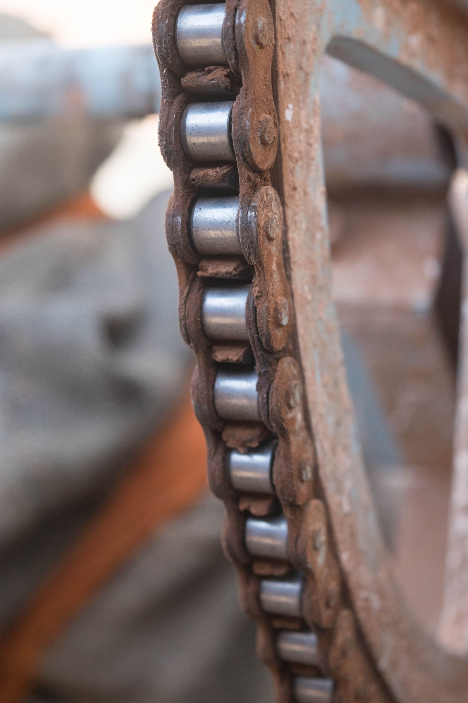 Nikon D5300 sample photo. Chain, gare, steel photography