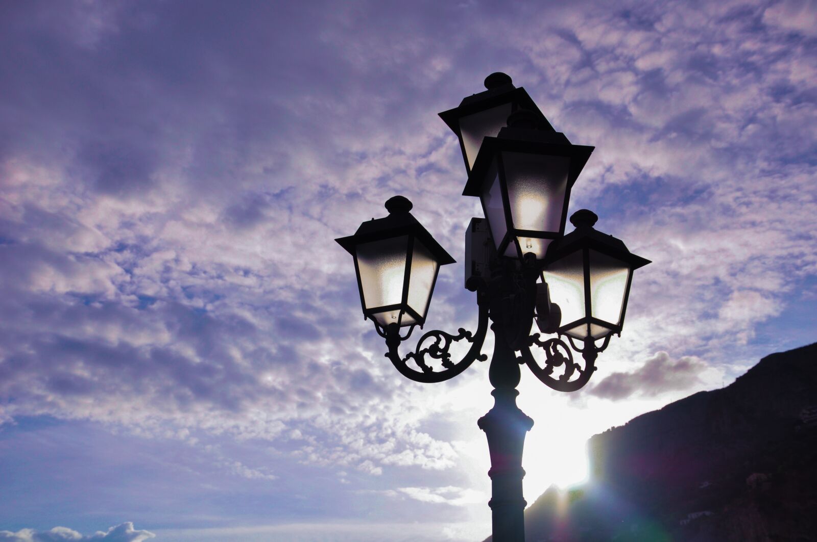 Nikon D90 sample photo. Lamp, lantern, sky photography