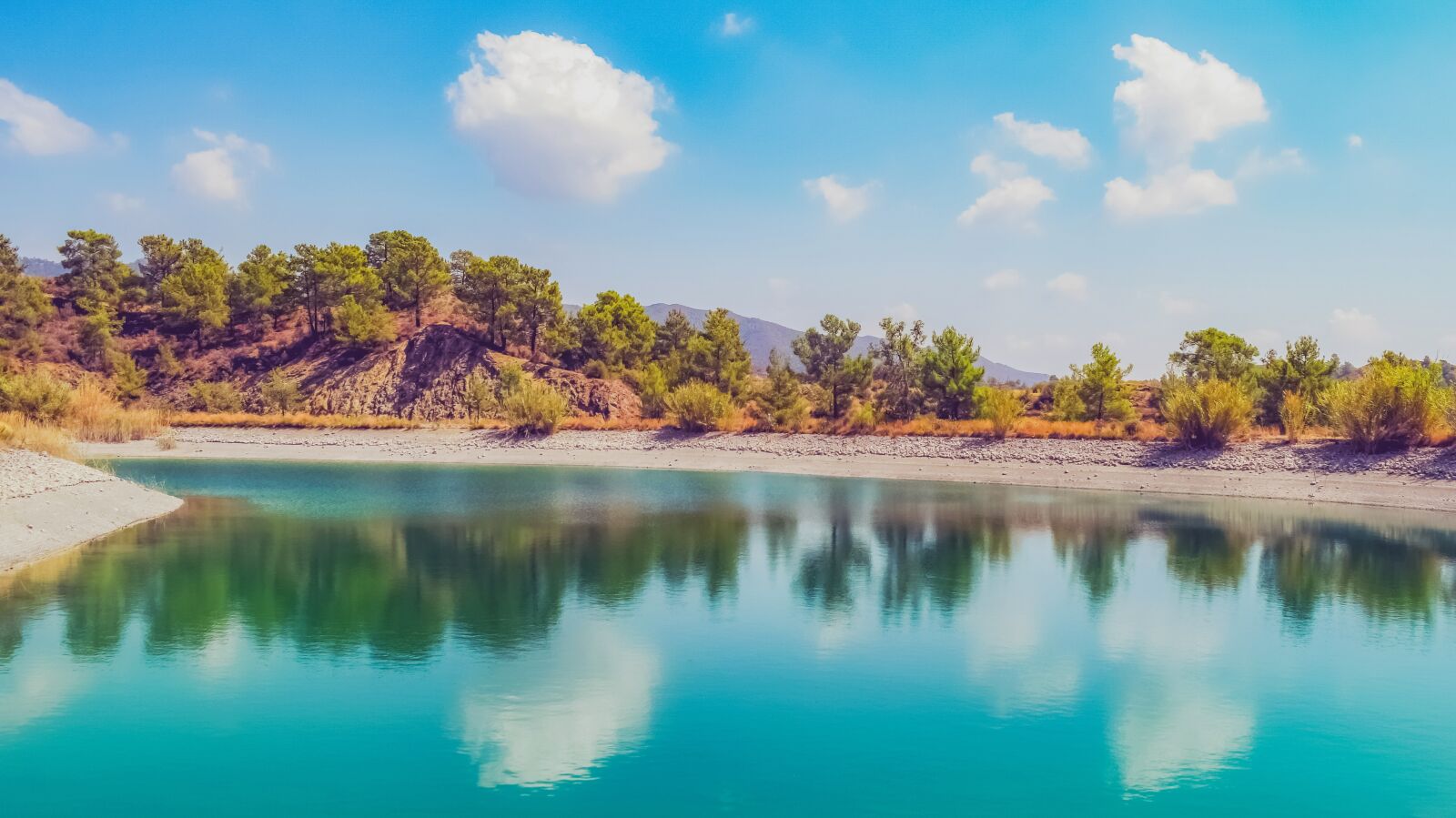 Nikon D3300 sample photo. Lake, reservoir, trees photography