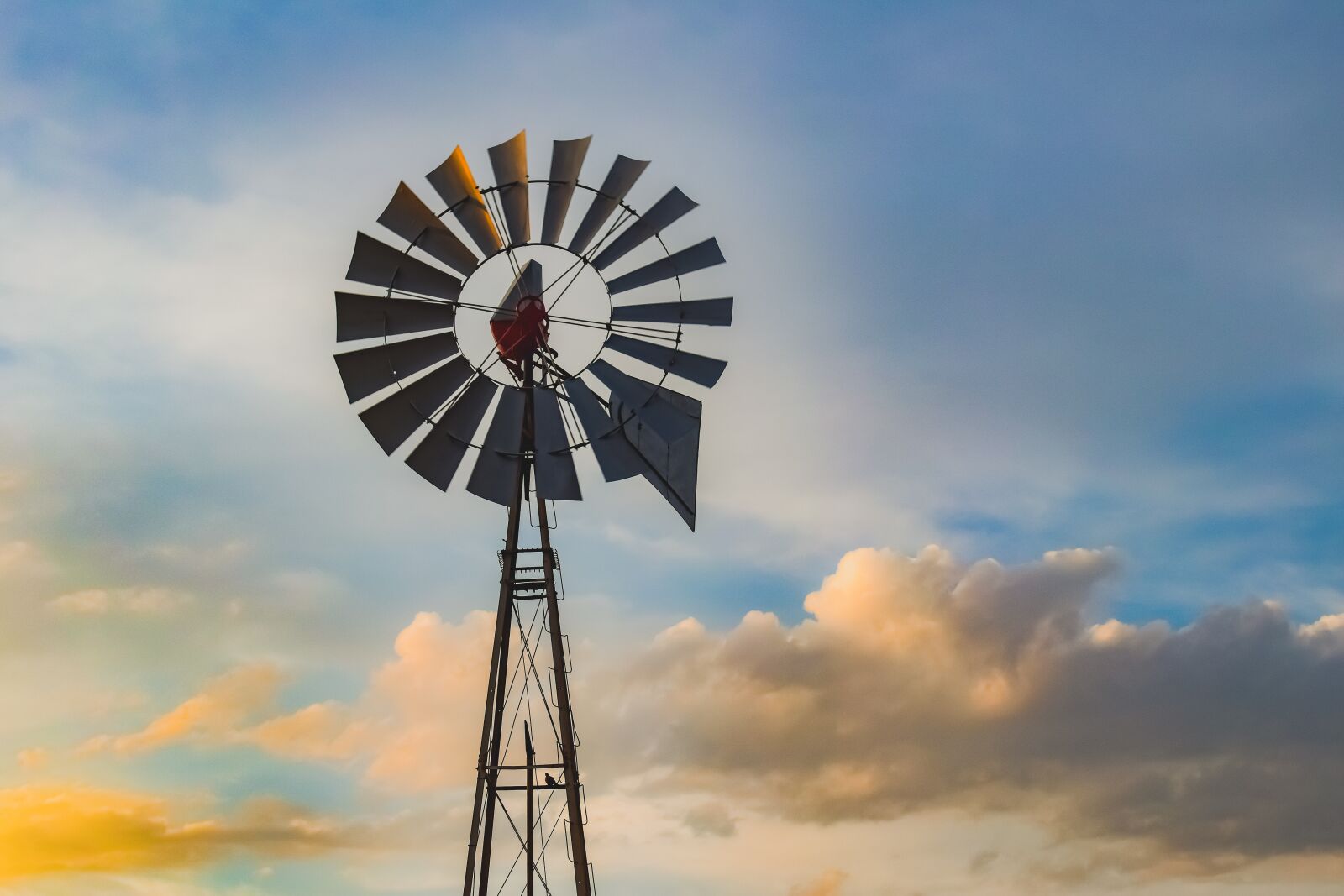 Nikon D3300 sample photo. Windmill, sky, clouds photography