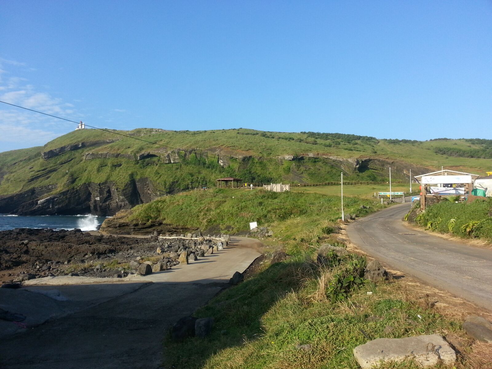 Samsung Galaxy Note2 sample photo. Jeju island, island, sea photography