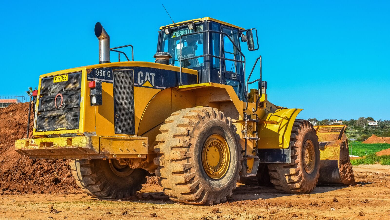 Nikon D3300 sample photo. Bulldozer, heavy machine, equipment photography
