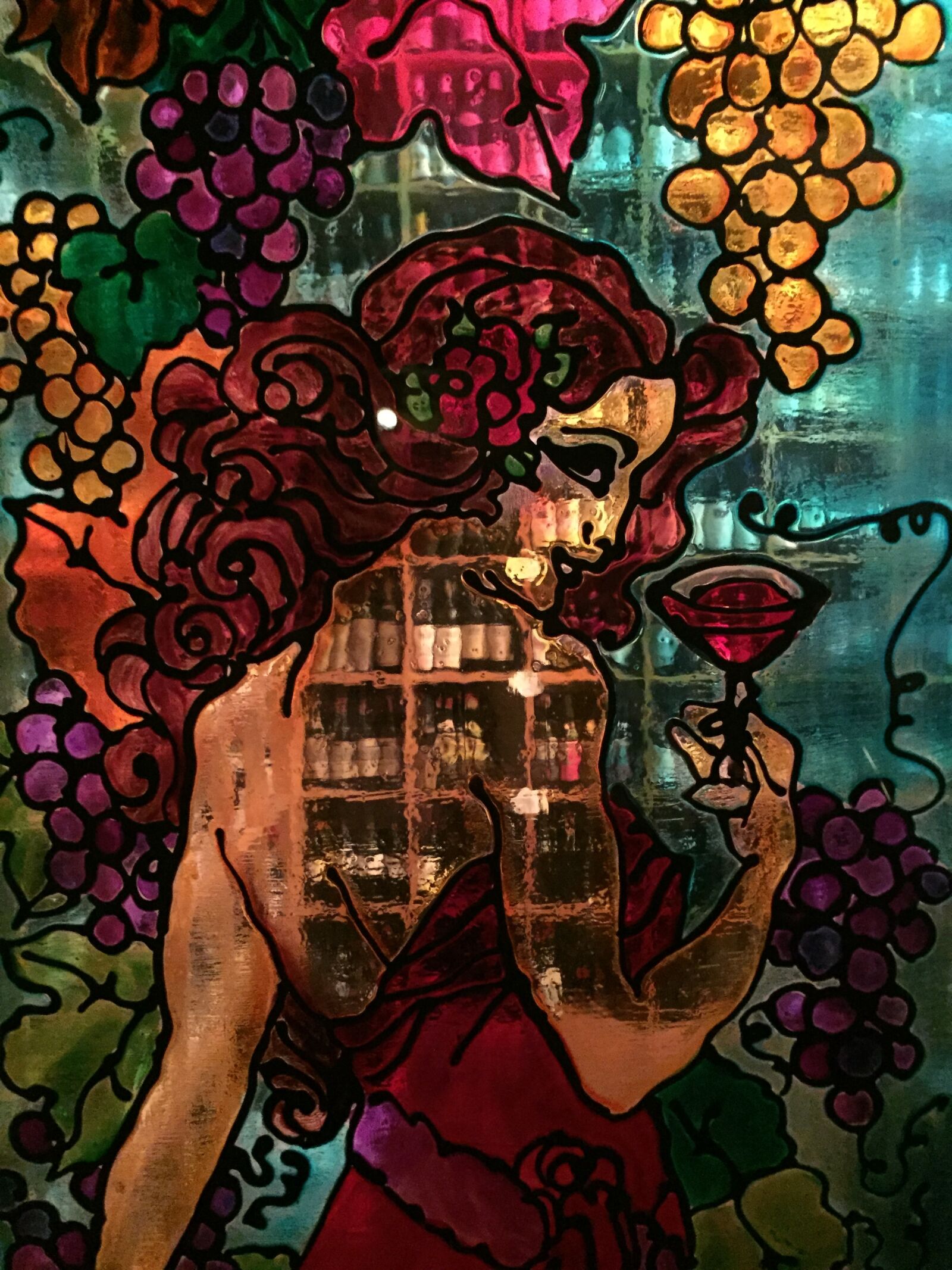 Apple iPhone 6 sample photo. Grapes, wine, cellar photography