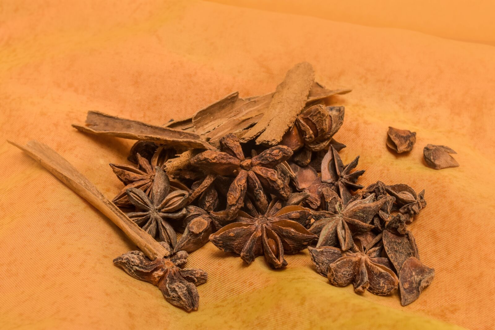Nikon D3400 sample photo. Star anise, condiments, anise photography