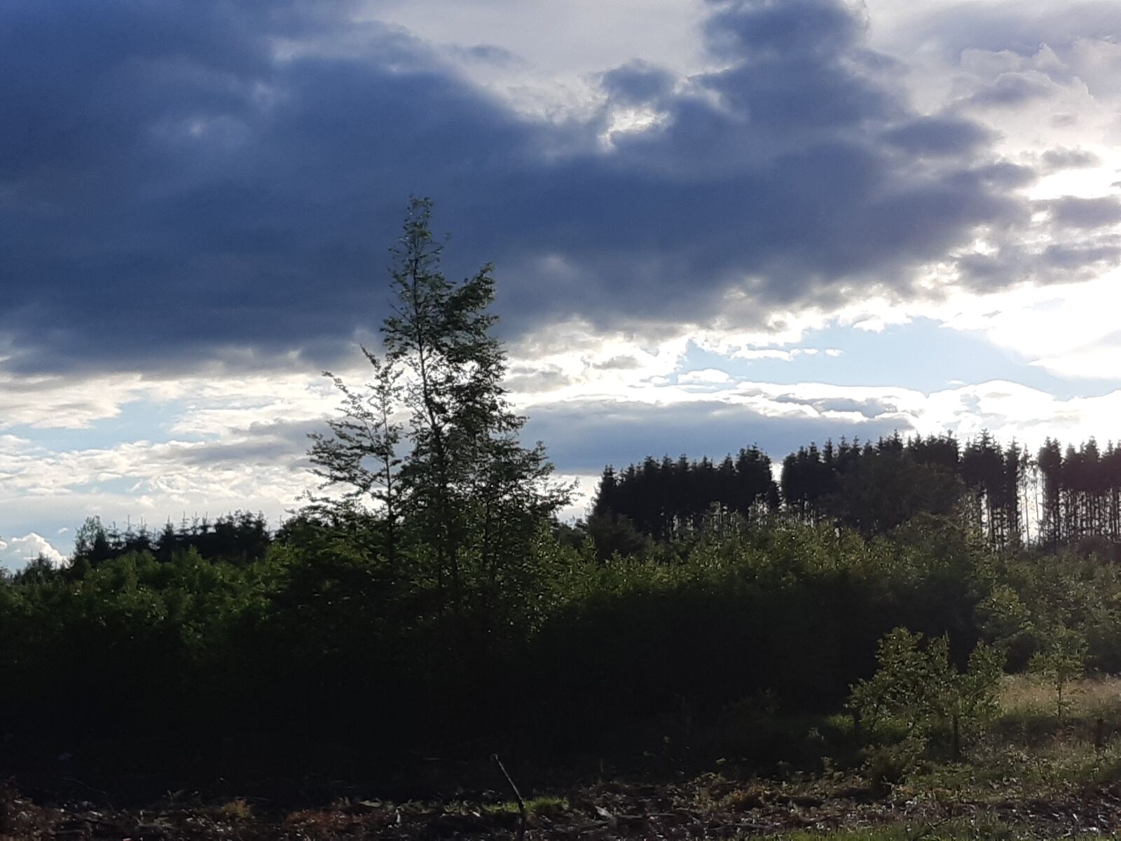 Samsung Galaxy A8(2018) sample photo. Clouds, storm, nature photography