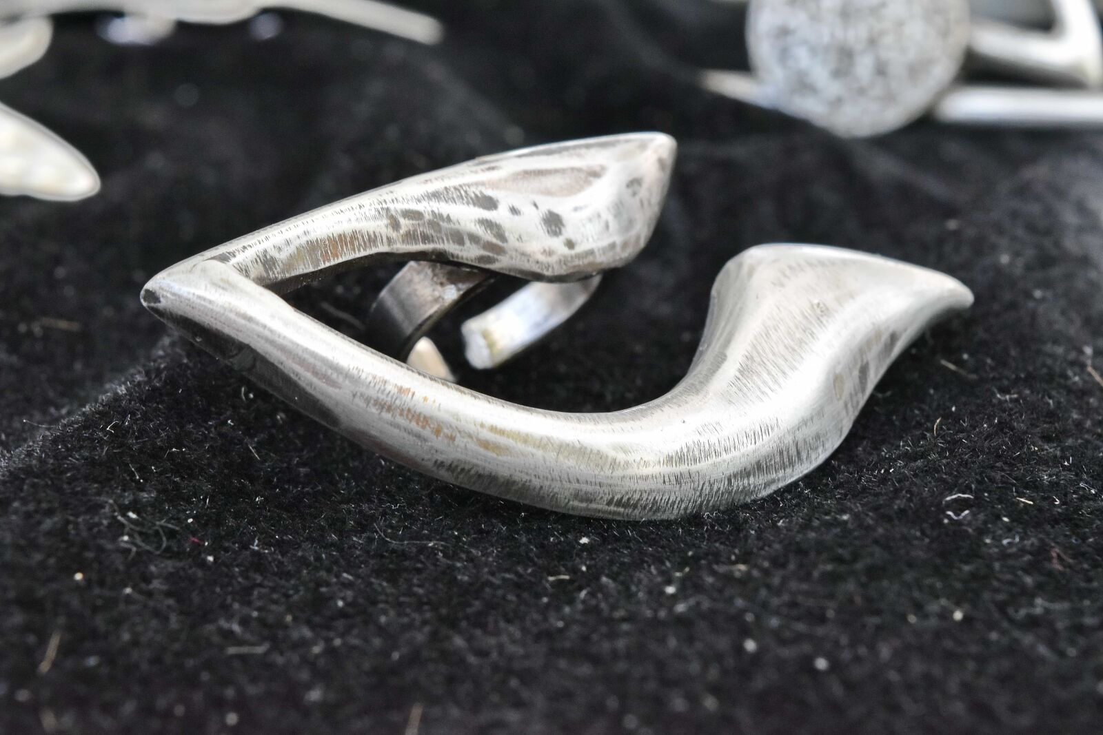 Nikon D5500 sample photo. Jewelry, ring, stainless steel photography