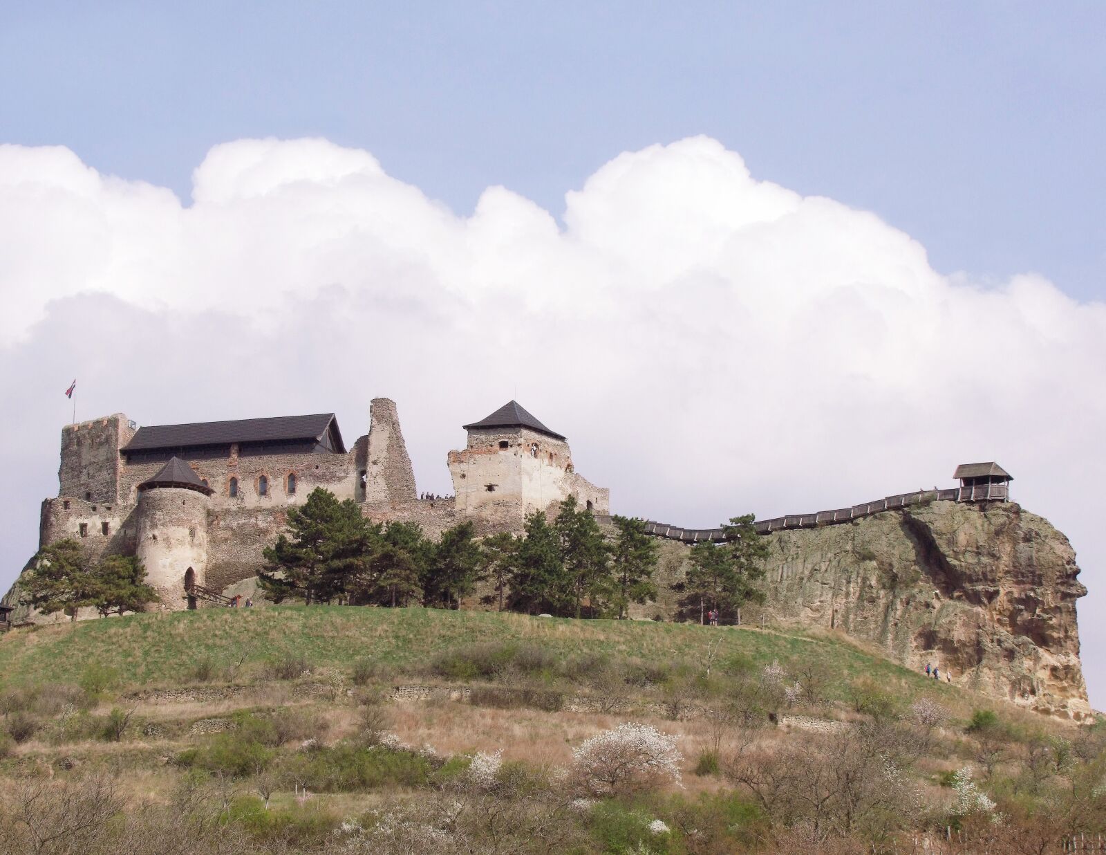 Fujifilm FinePix S100fs sample photo. Boldogk v ralja, castle photography