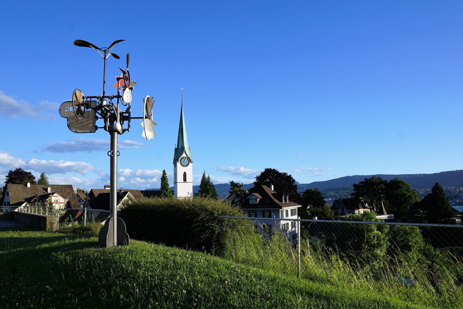 Sony DT 16-50mm F2.8 SSM sample photo. Church, village, switzerland photography