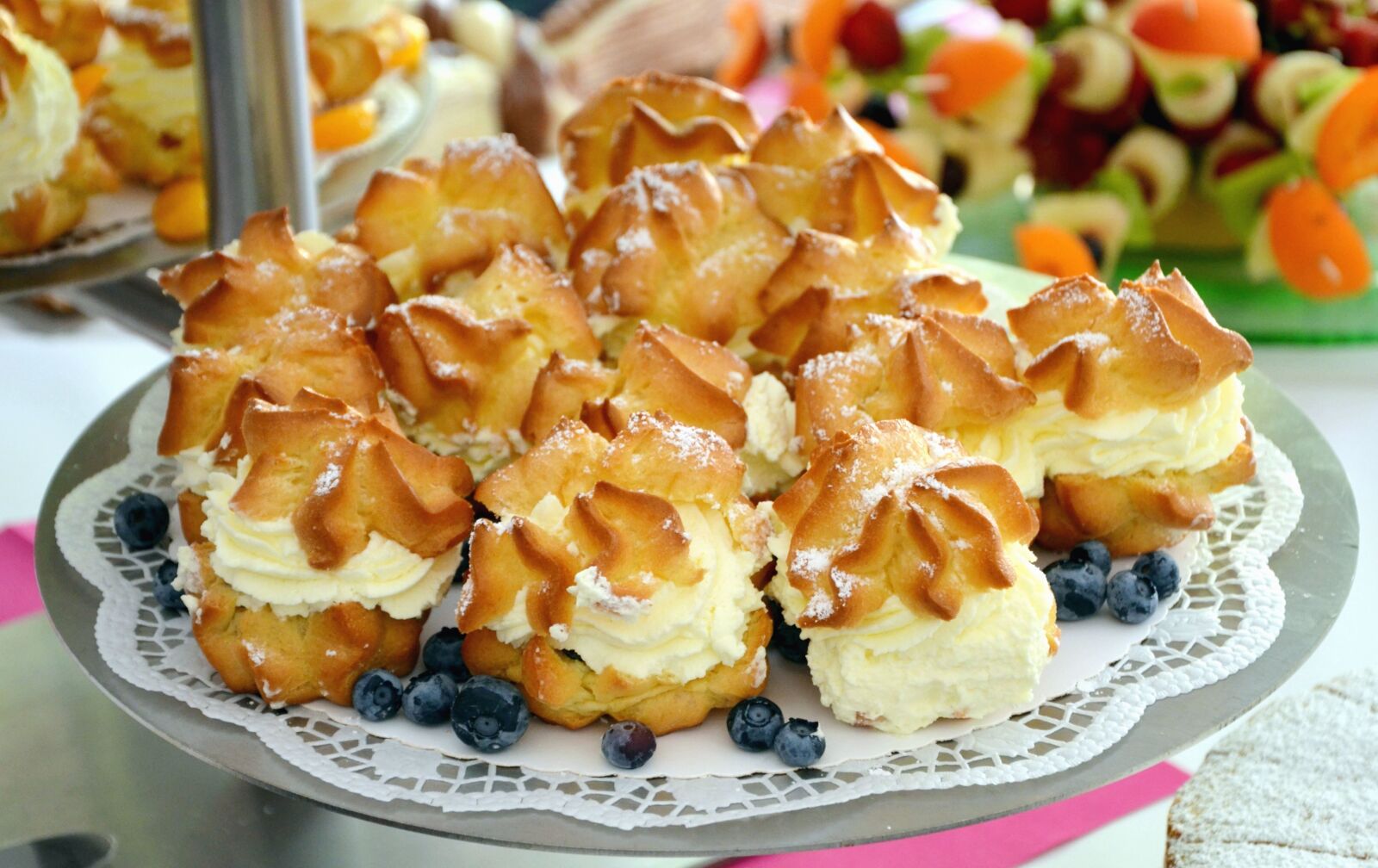 Nikon D5100 sample photo. Cake, blueberry, berry, sweet photography