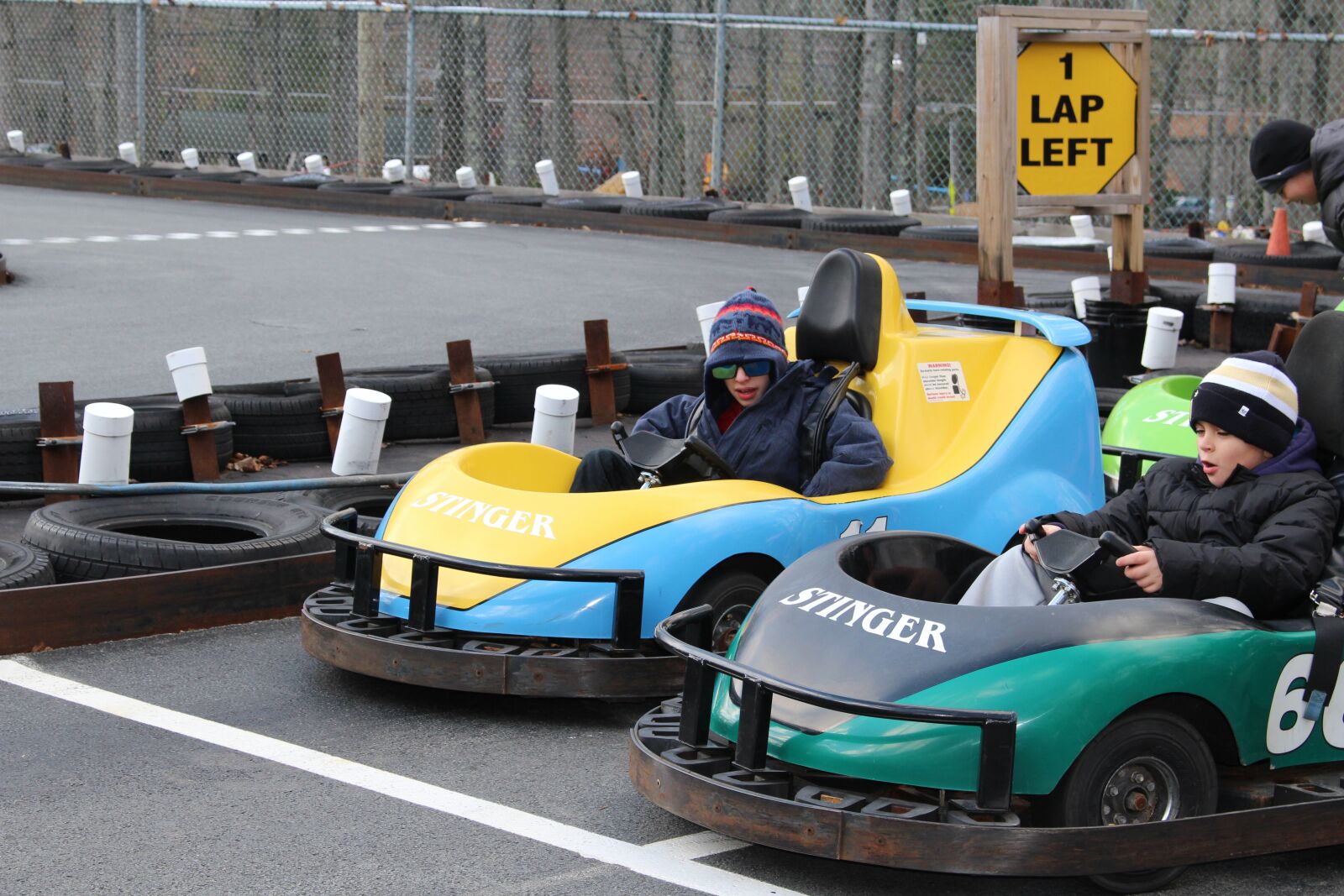 Canon EOS 100D (EOS Rebel SL1 / EOS Kiss X7) sample photo. Go kart, kids, vacation photography