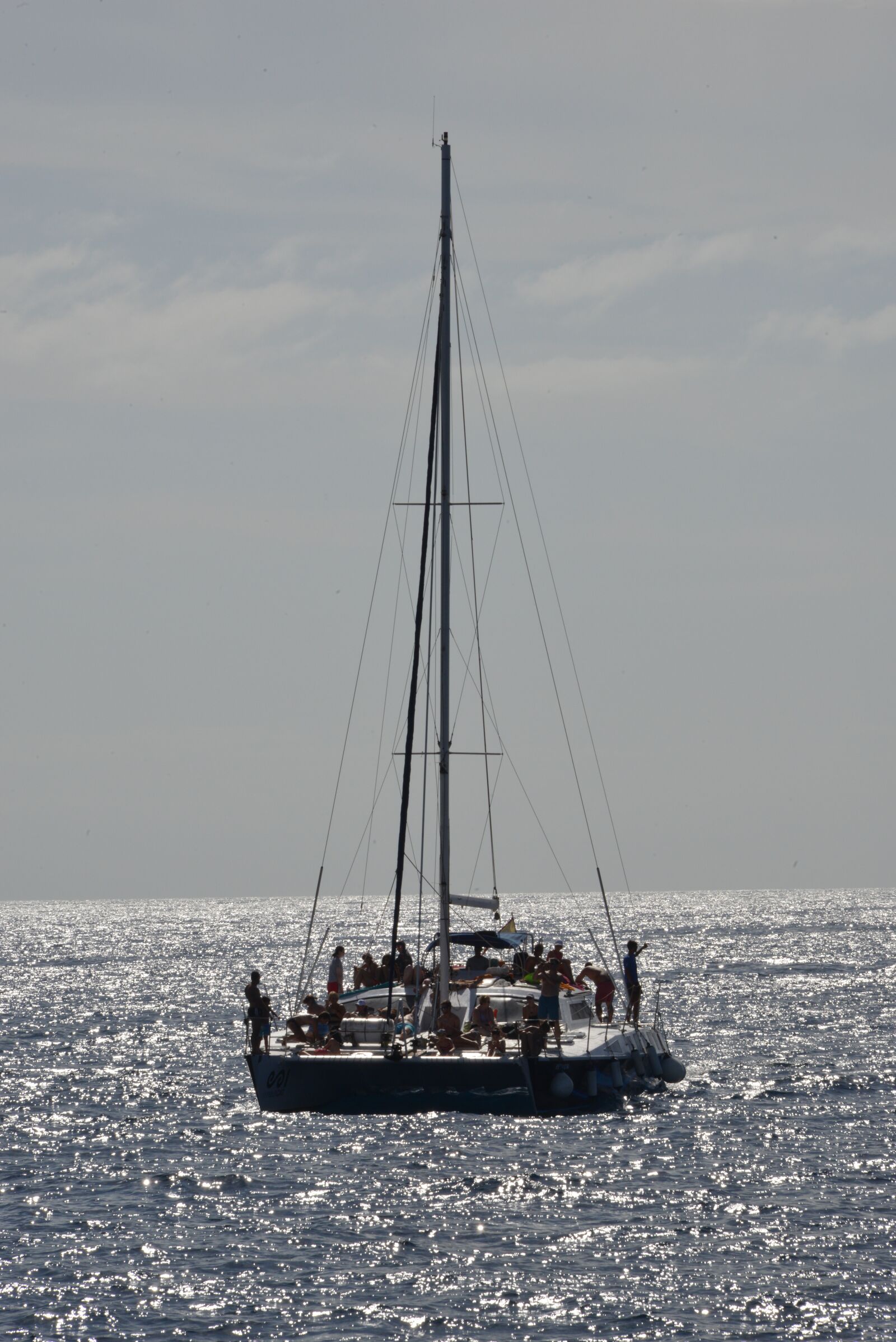 Nikon D800 sample photo. Catamaran, yacht, sea photography