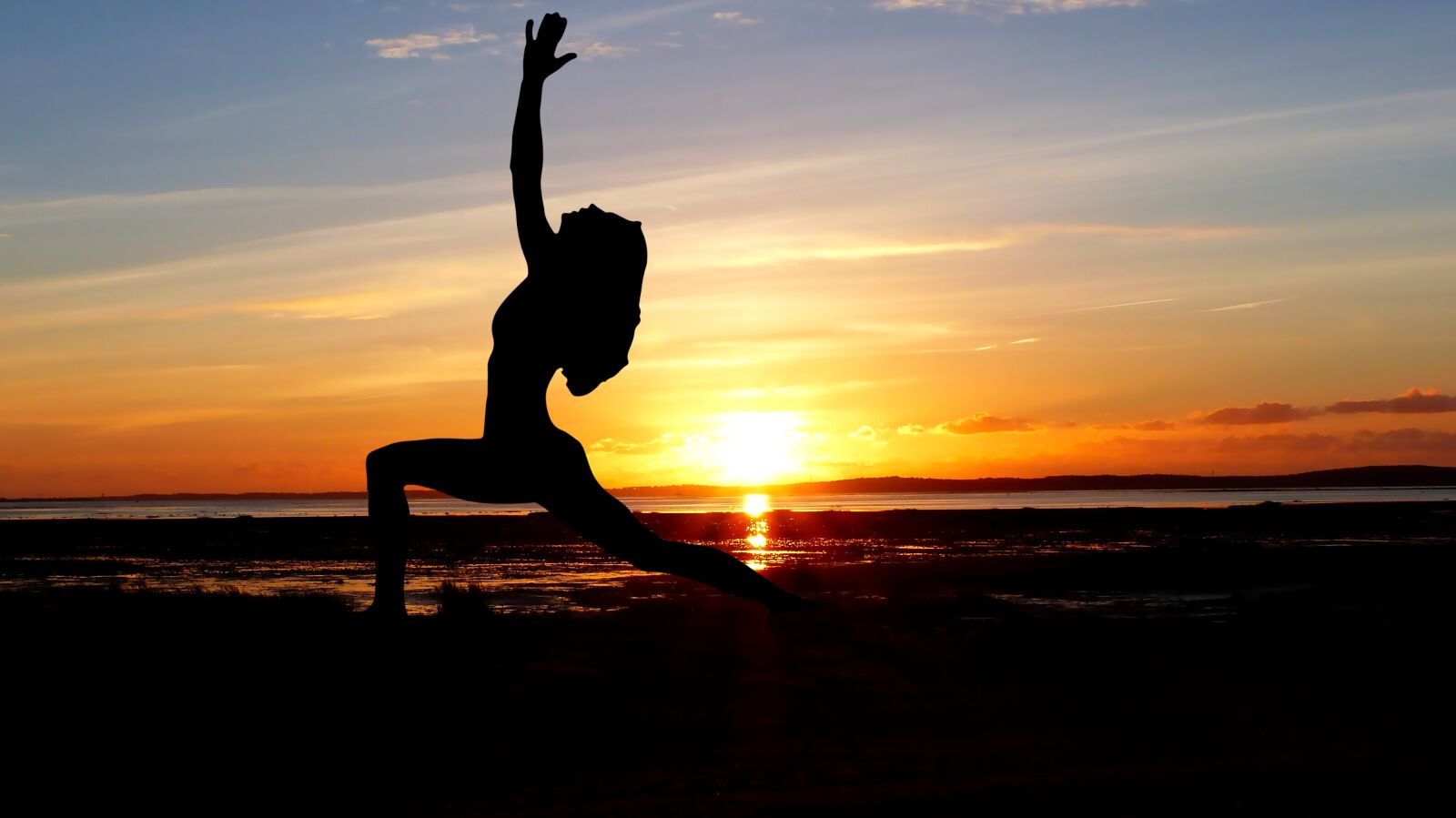 Panasonic Lumix DMC-FZ200 sample photo. Sunset, yoga, ocean photography