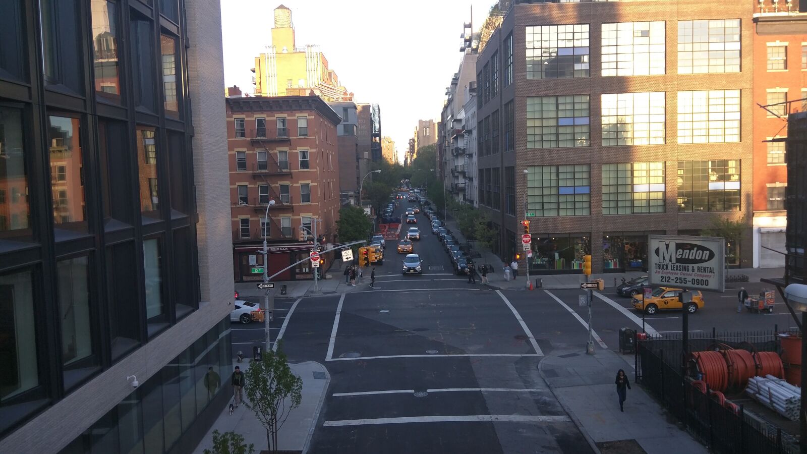 Motorola Nexus 6 sample photo. View, of, city, street photography