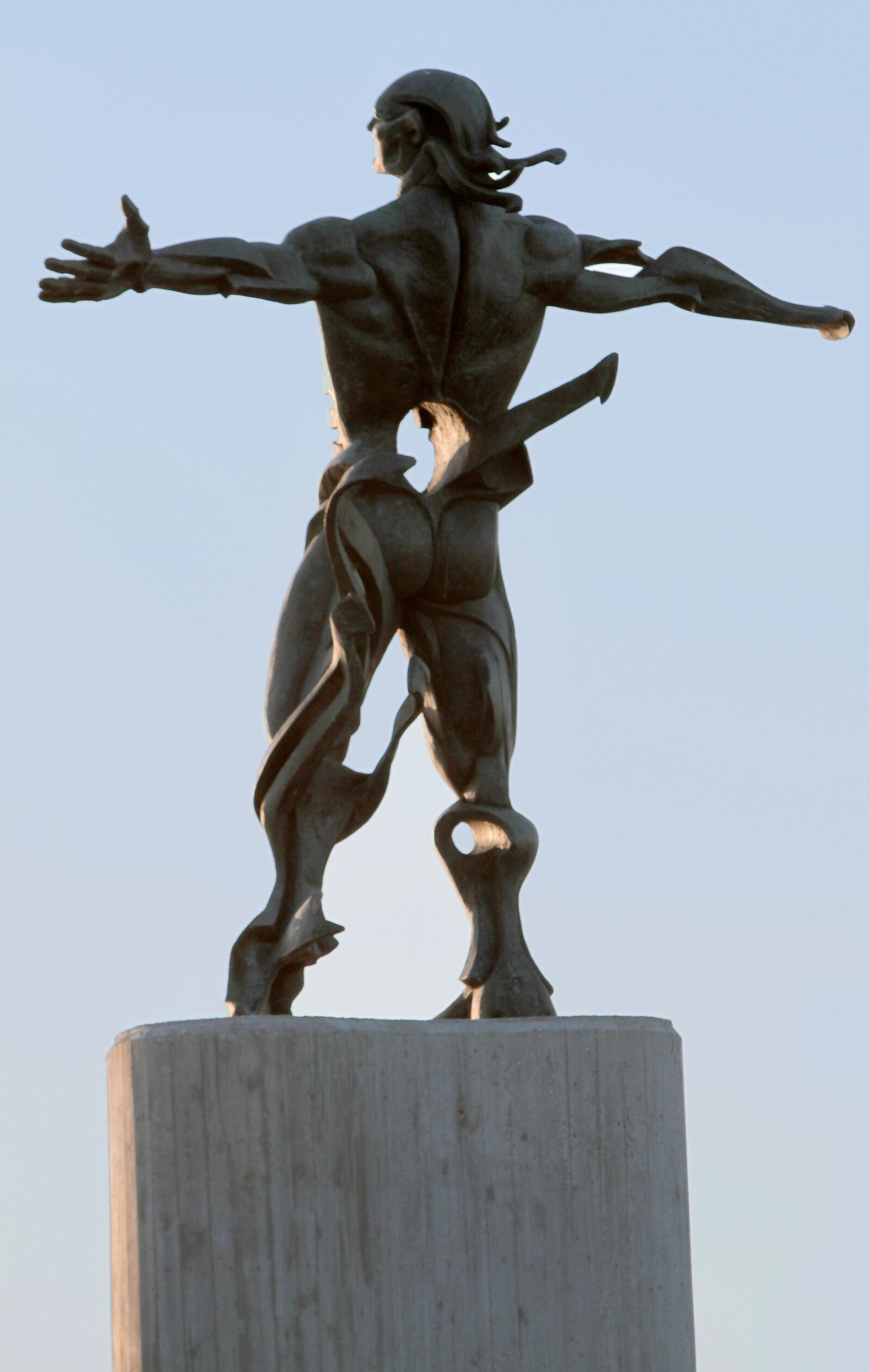 Canon EOS 7D sample photo. Statue of the winds photography