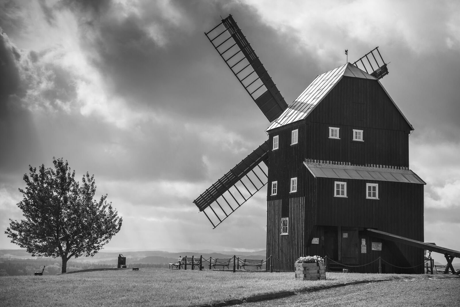 Nikon D800 sample photo. Architecture, windmill, mill photography