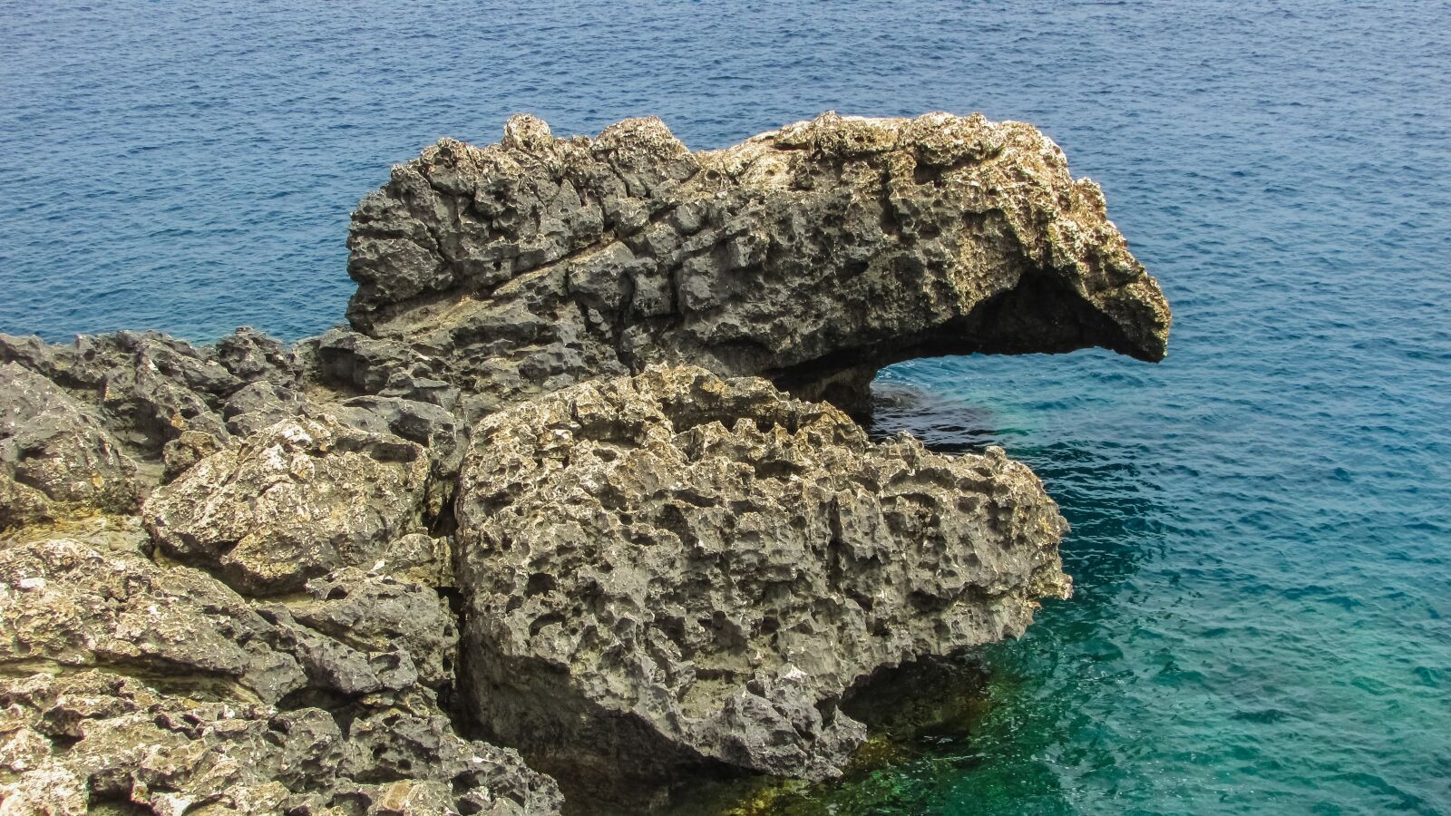Canon PowerShot SX400 IS sample photo. Cyprus, cavo greko, rock photography