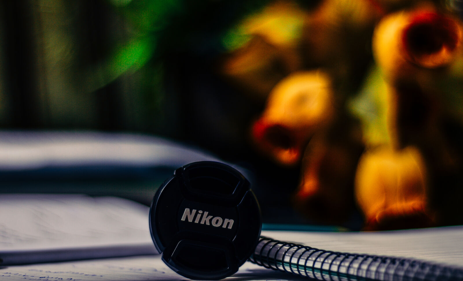 Nikon D3200 + Nikon AF Nikkor 50mm F1.8D sample photo. Cap, lens, cap, macro photography
