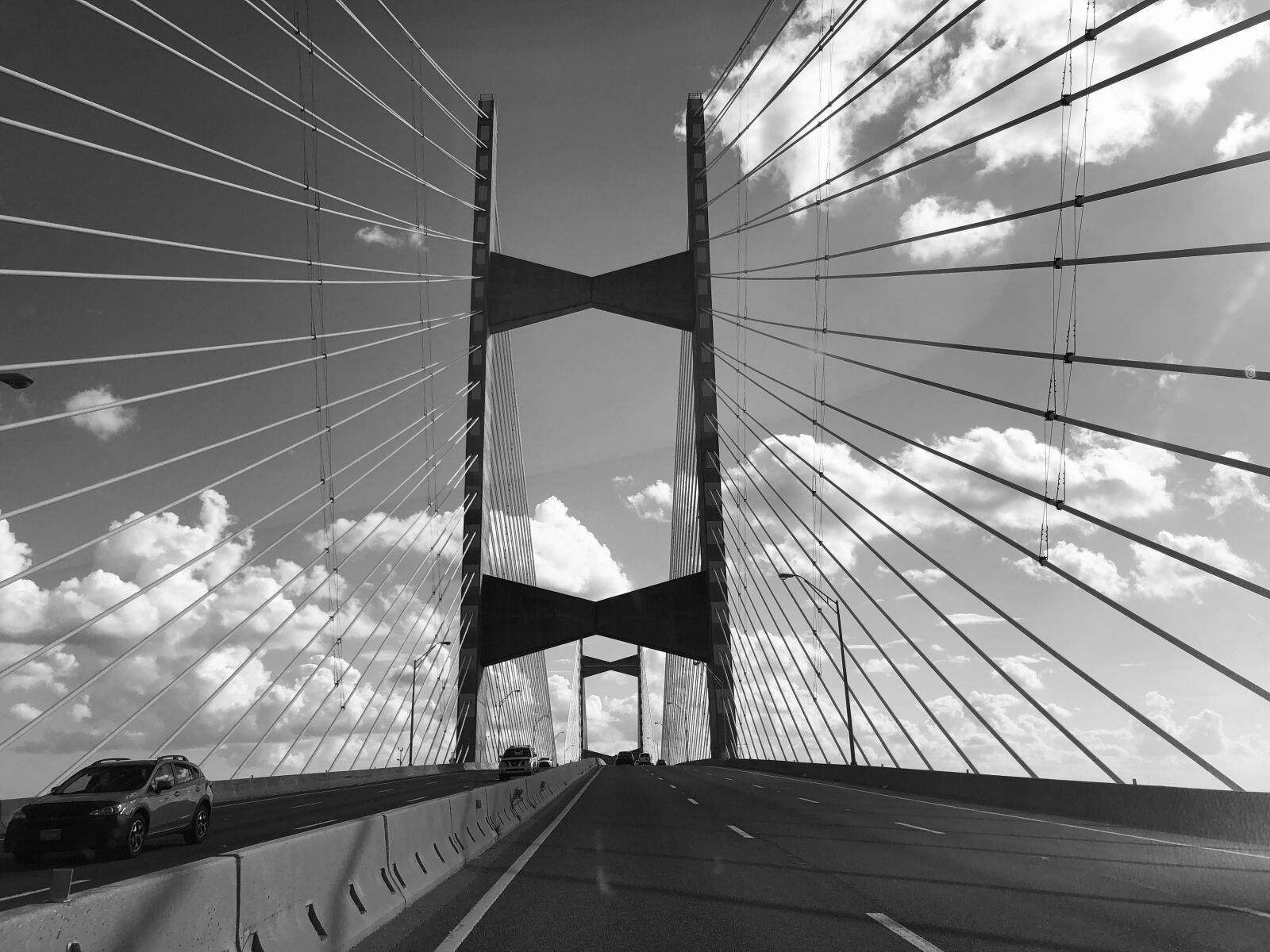 Apple iPhone 8 sample photo. Bridge, road, highway photography